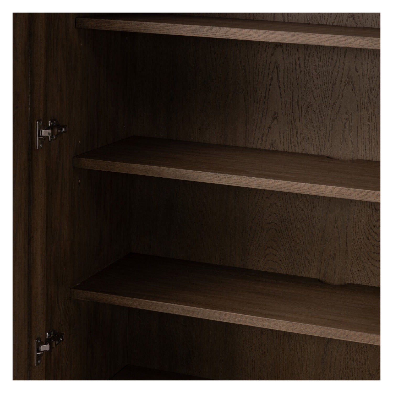Four Hands Leo Rustic Gray Cabinet
