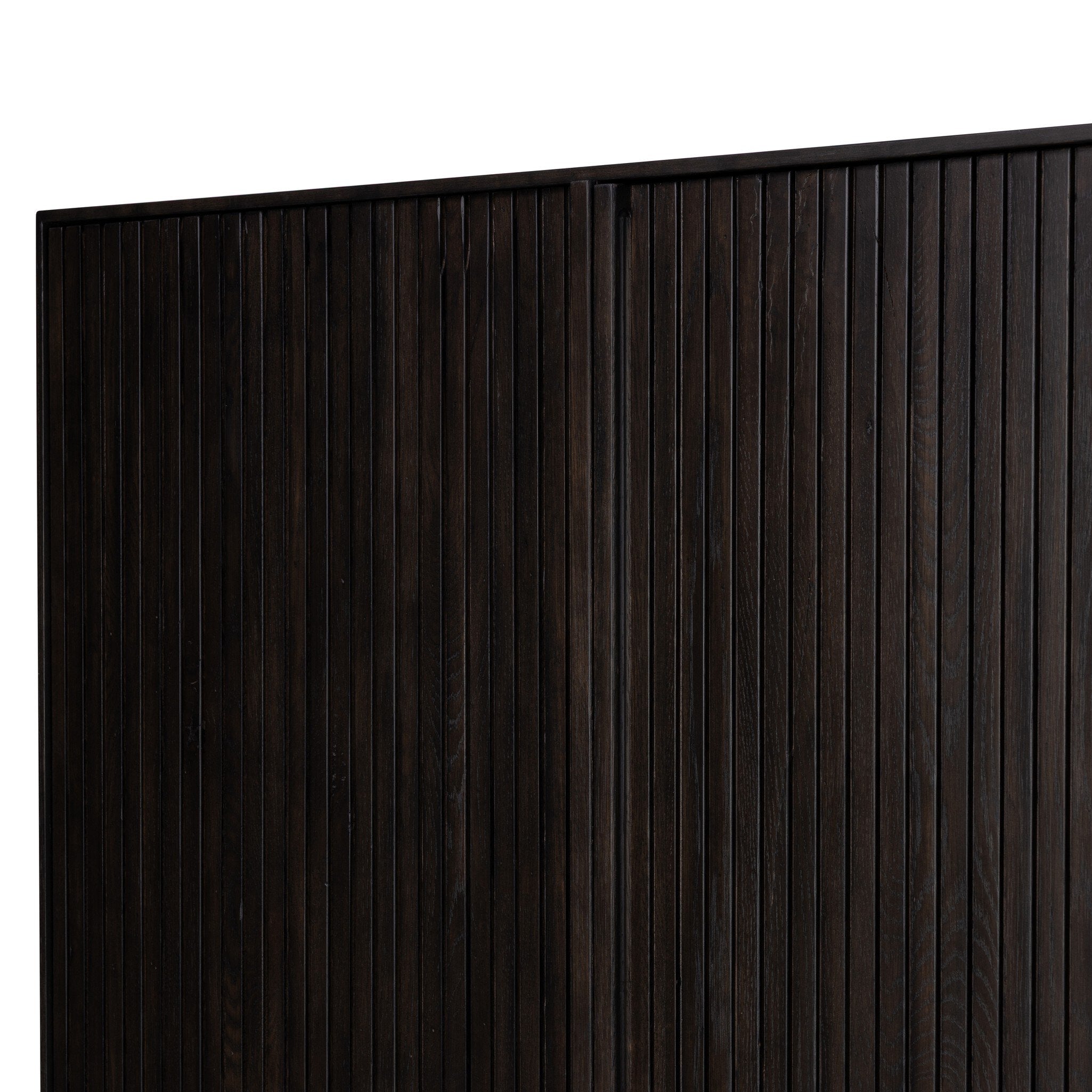 Four Hands Leo Smoked Black Cabinet - detail view 3