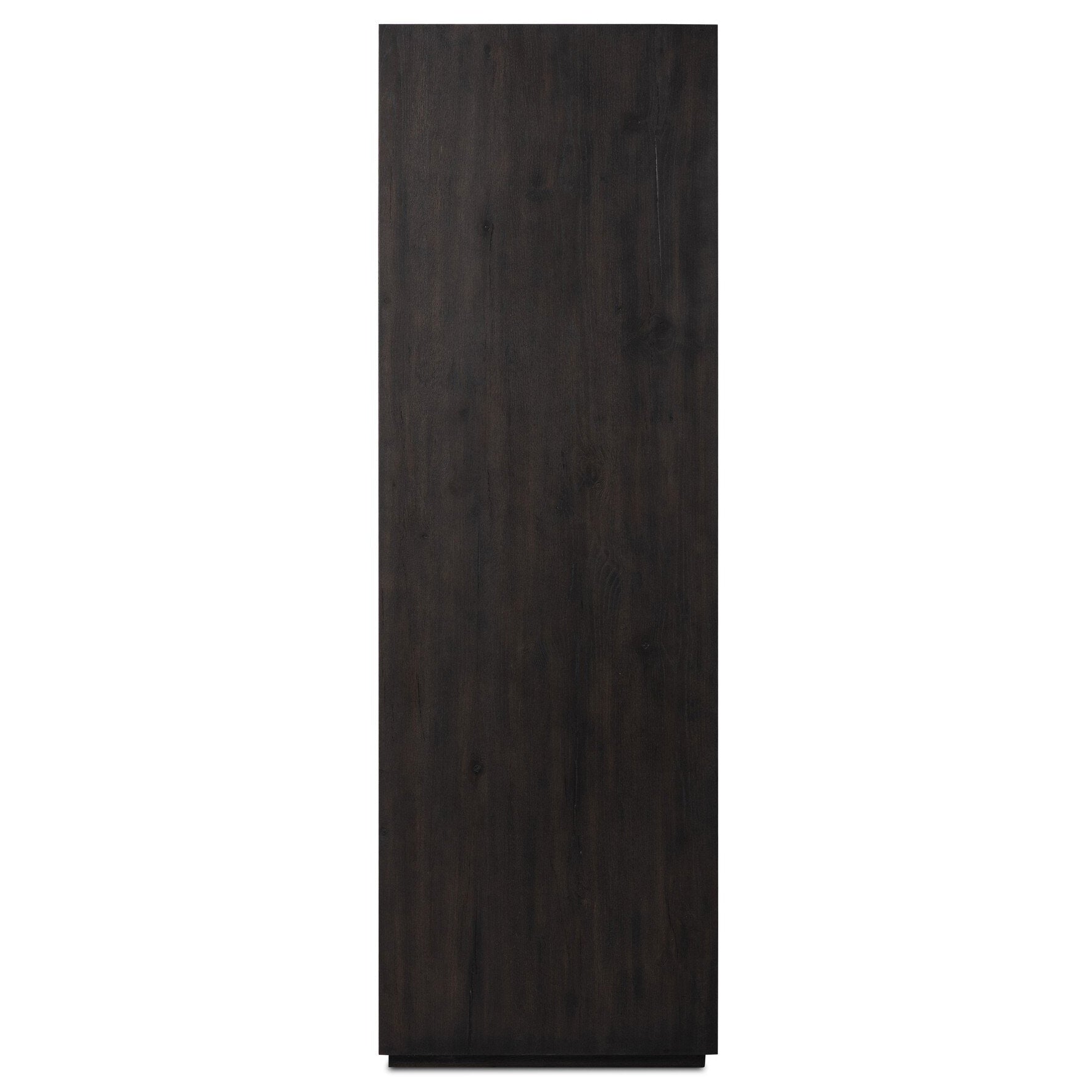 Four Hands Leo Smoked Black Cabinet - side profile
