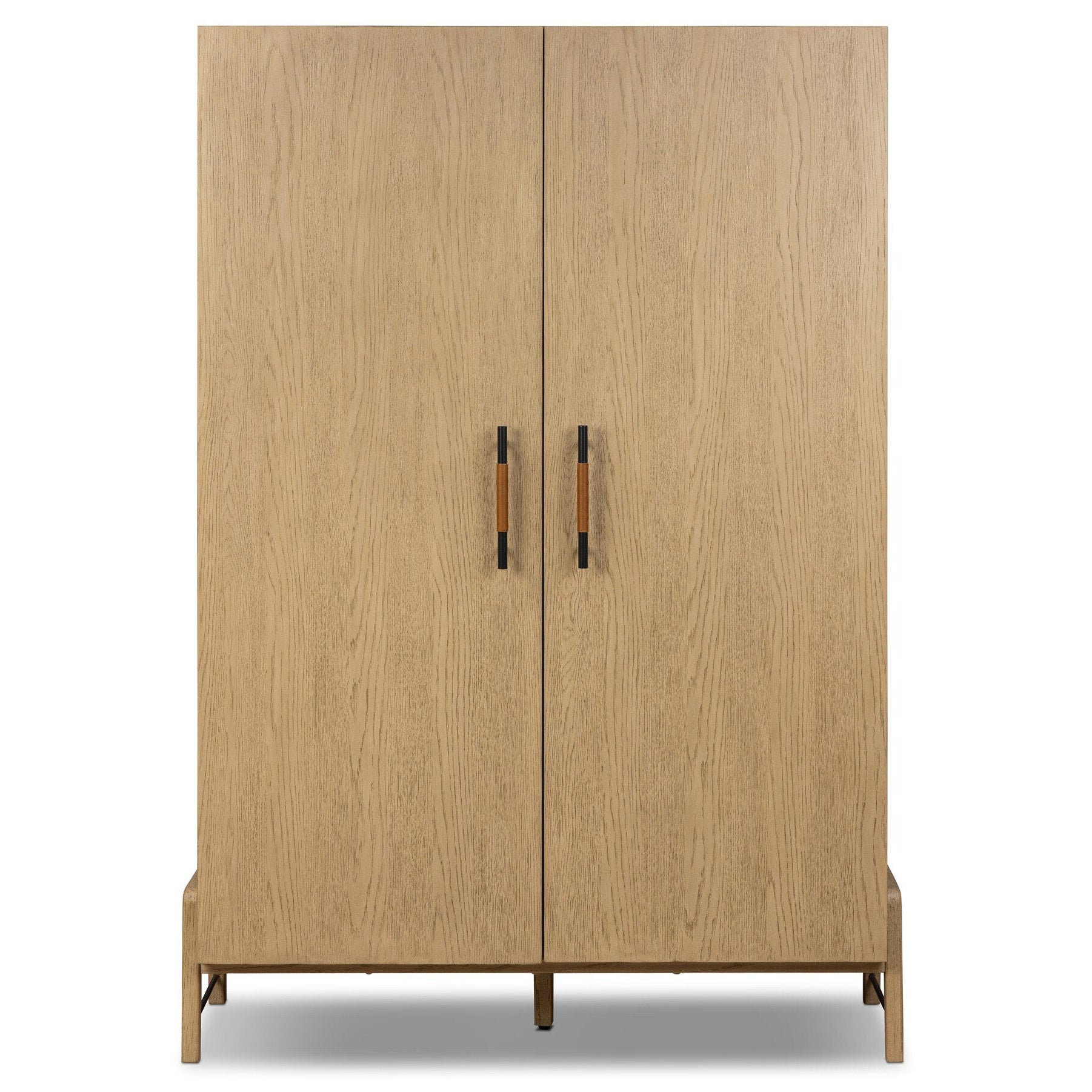 Four Hands Rosedale Yucca Oak Cabinet - front view