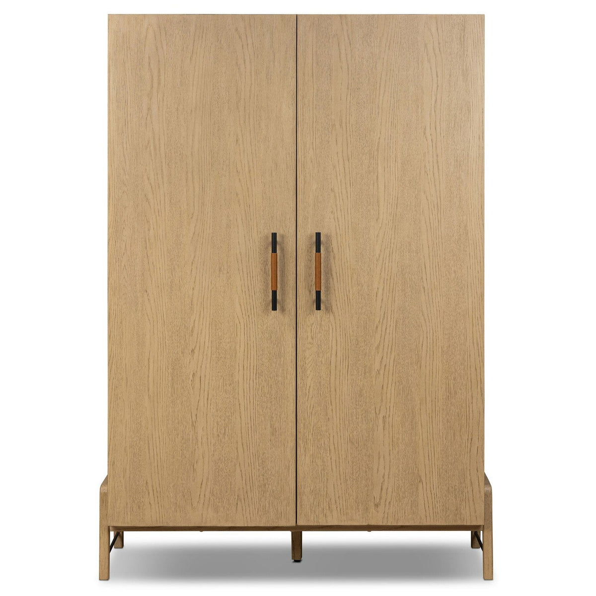 Four Hands Rosedale Yucca Oak Cabinet - front view