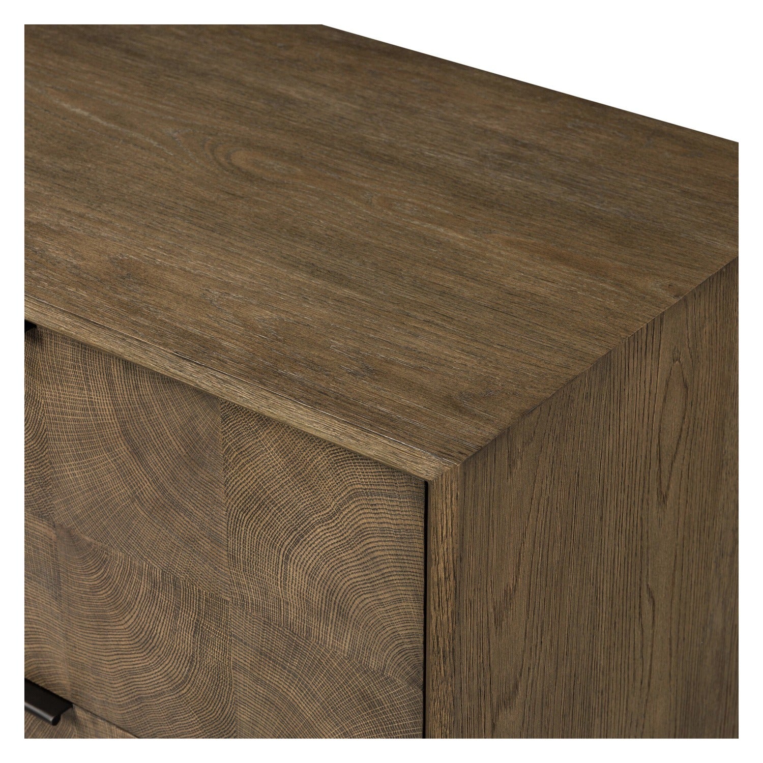 Four Hands Salta Brown Oak 4 Drawer Dresser