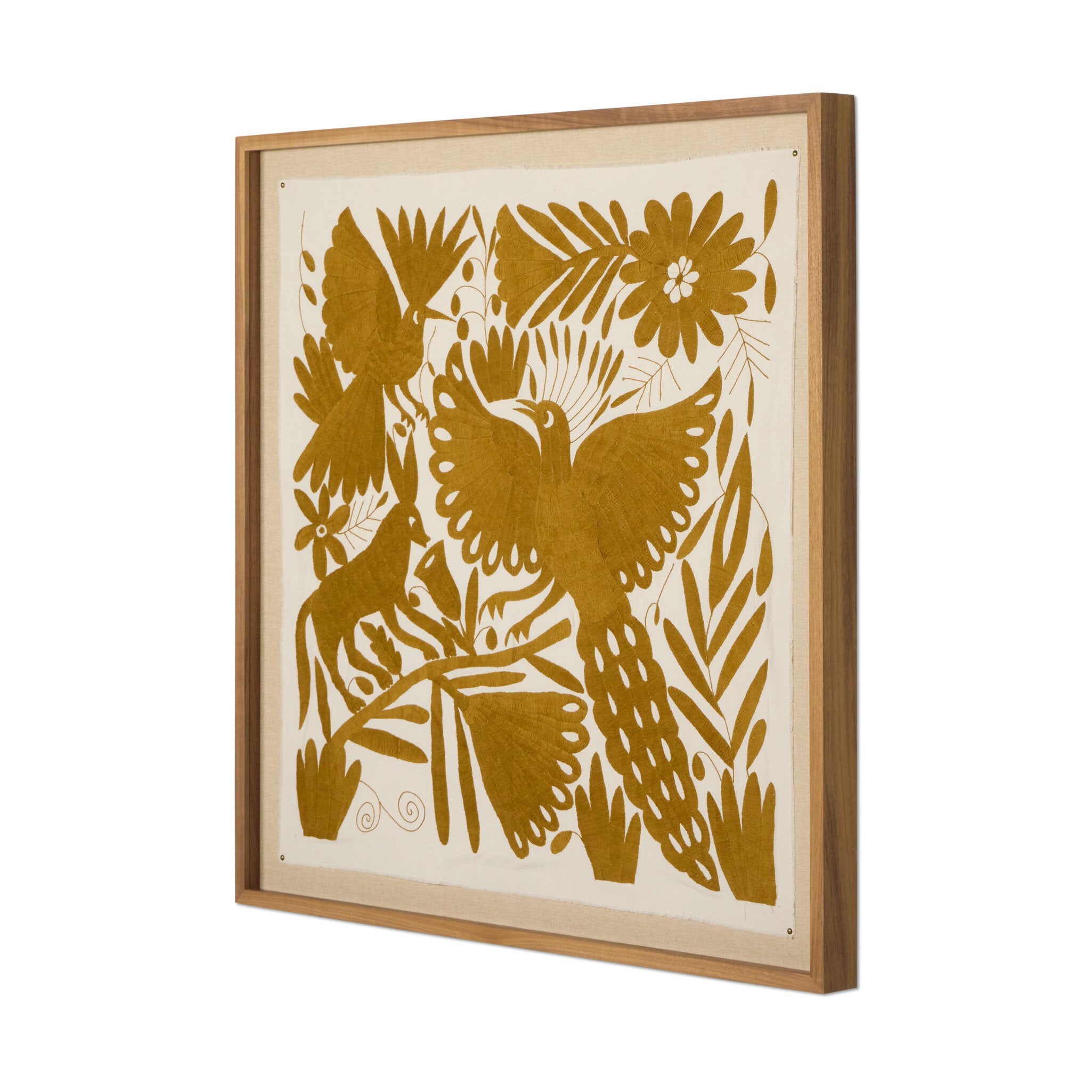 Four Hands Otomi Framed Textile