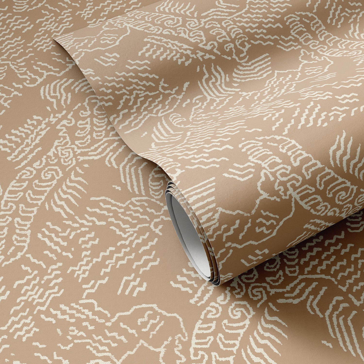 Four Hands Art Studio Balkan Tan I Wallpaper