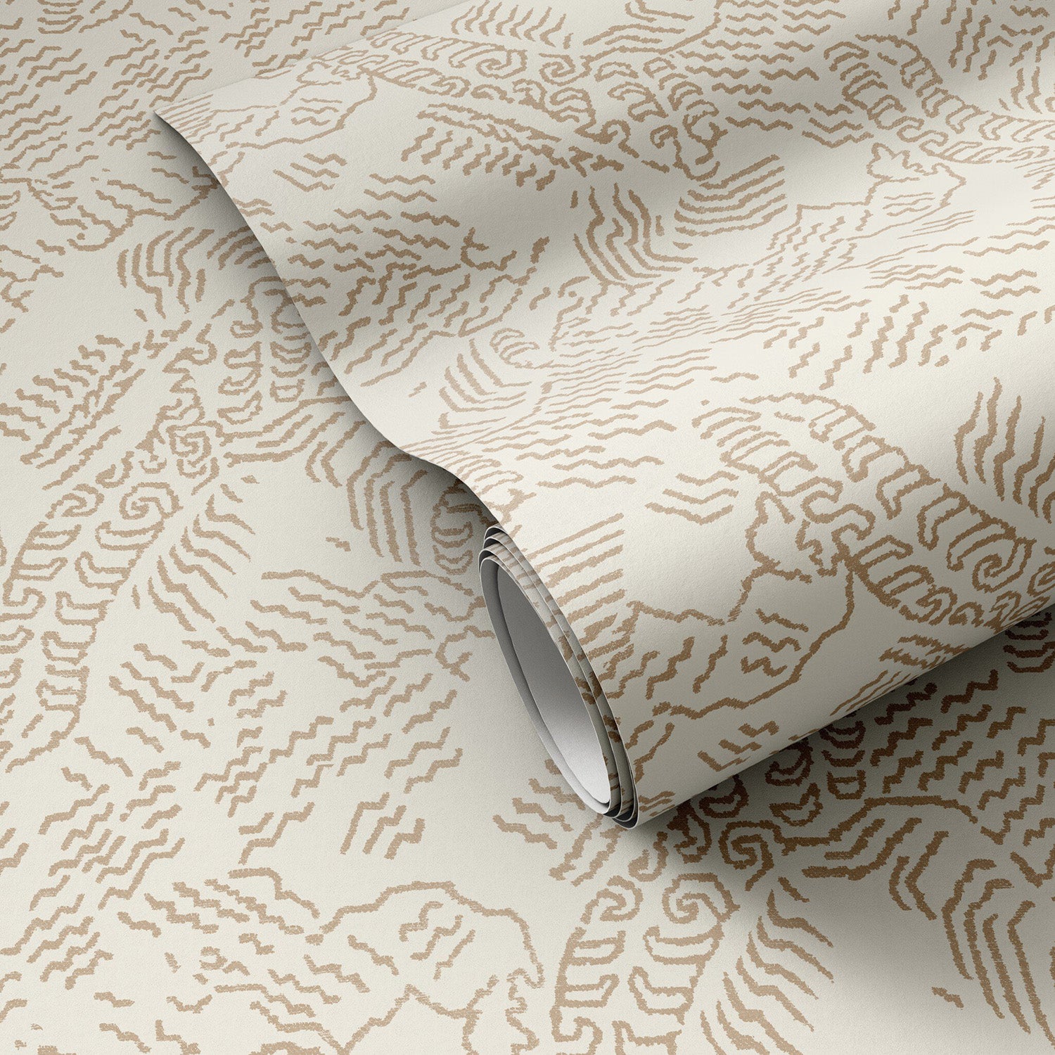 Four Hands Art Studio Balkan Tan II Wallpaper