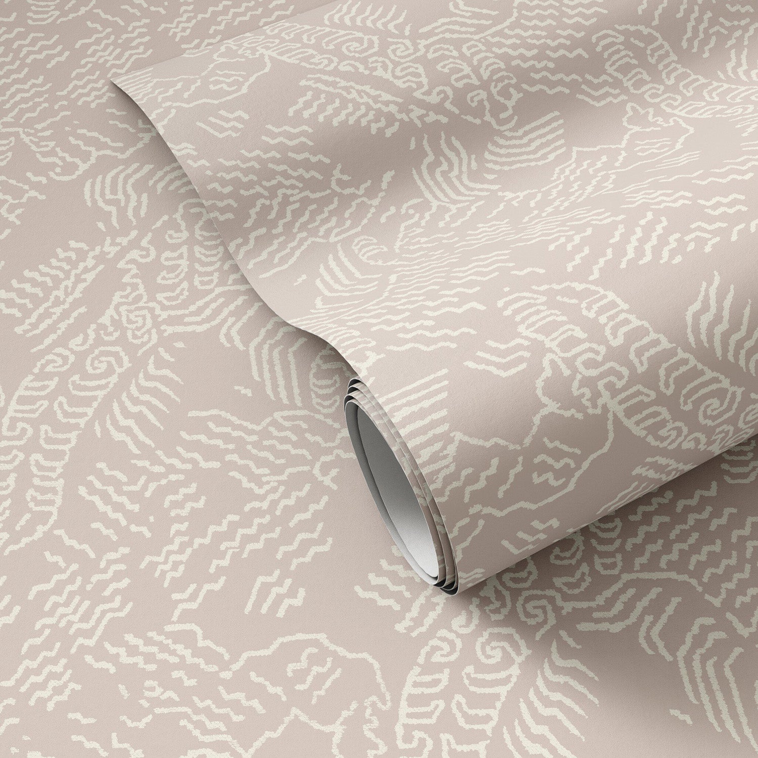 Four Hands Art Studio Balkan Gray I Wallpaper