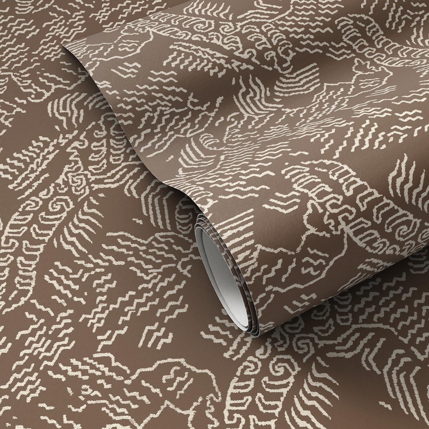 Four Hands Art Studio Balkan Taupe I Wallpaper