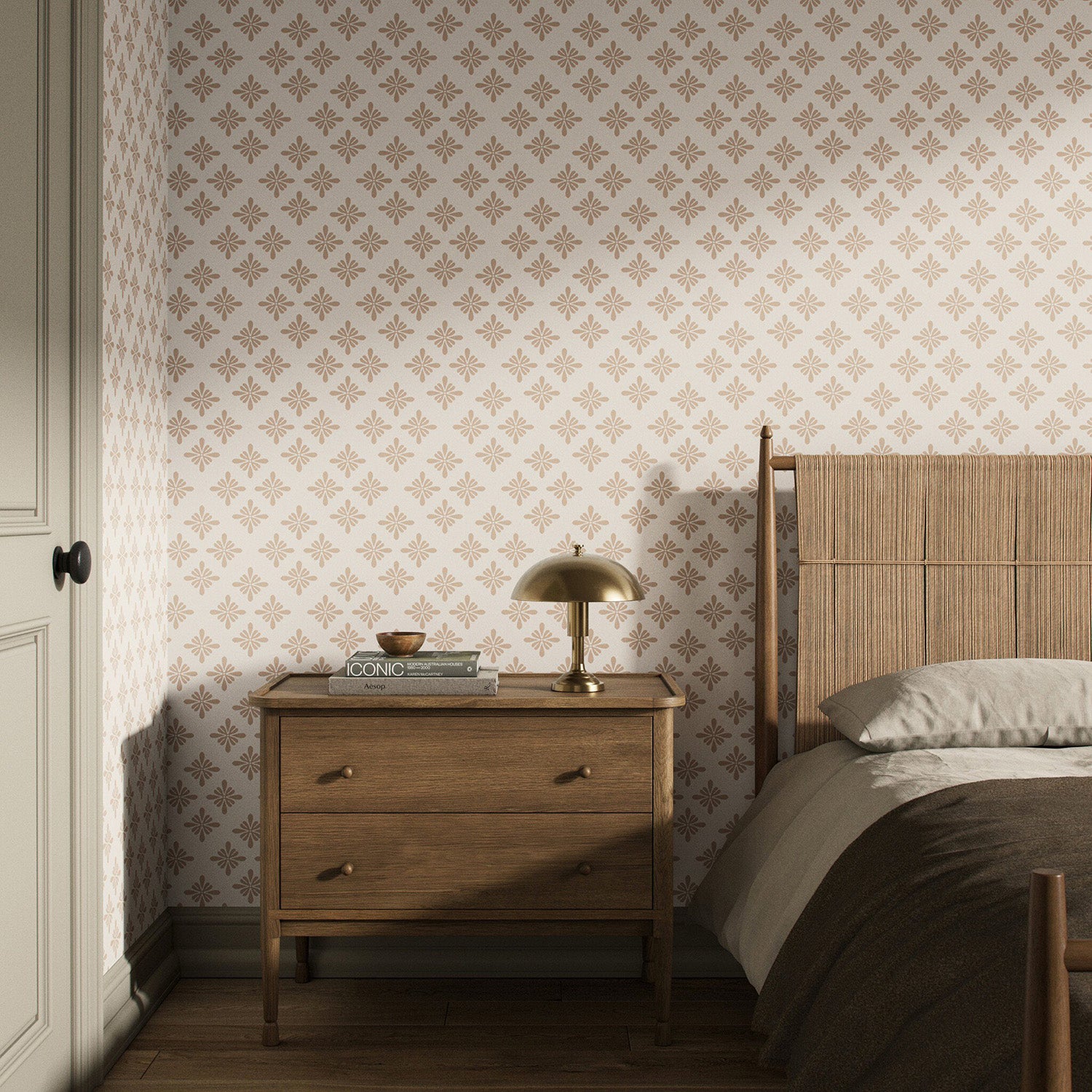 Getty Images x Four Hands Conspectus Tan II Wallpaper