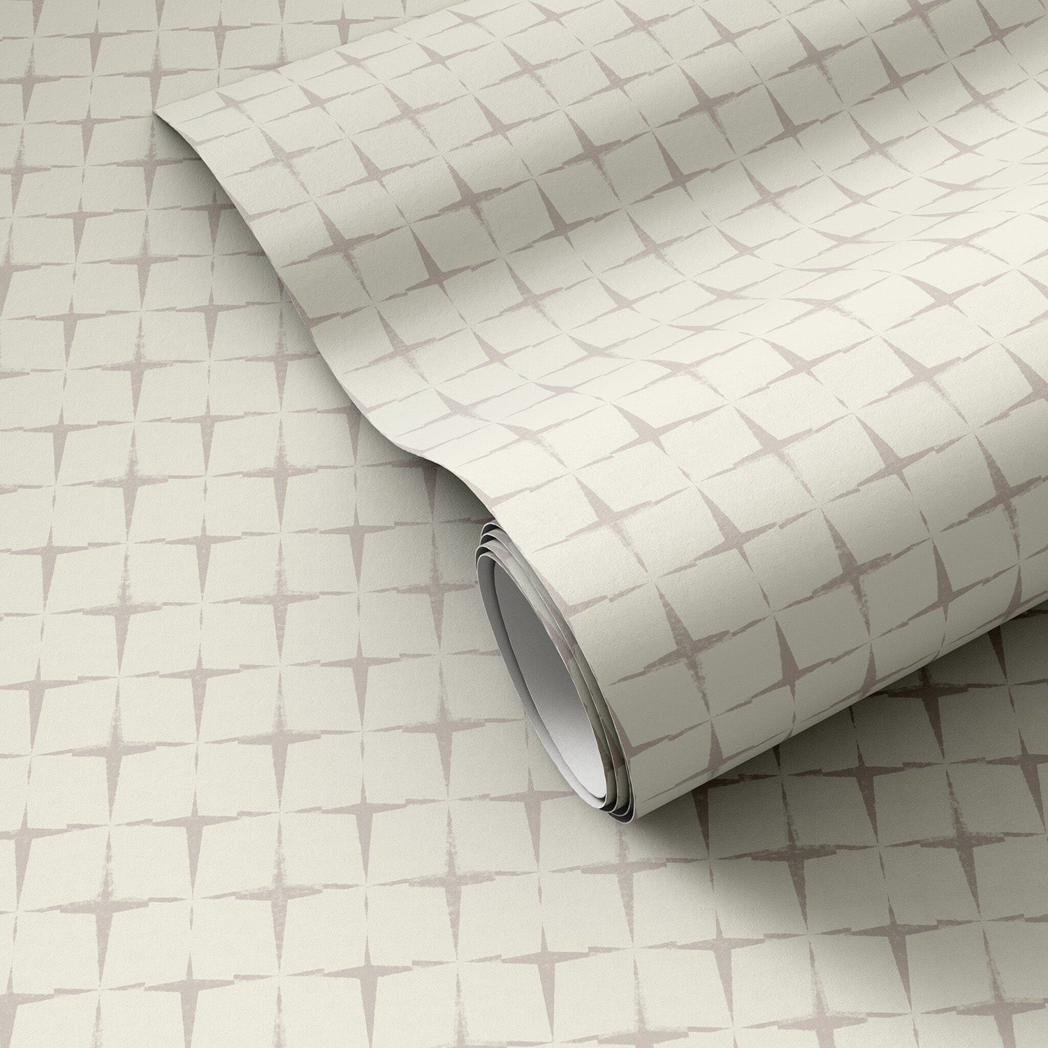 Getty Images x Four Hands Blocking Gray II Wallpaper