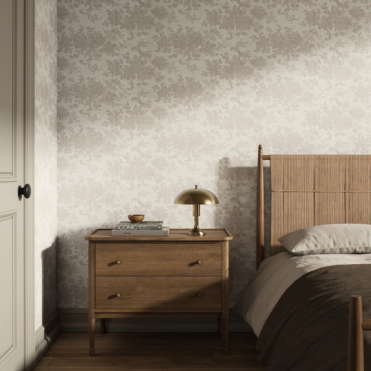 FH Art Studio Fallingbrook Gray II Wallpaper