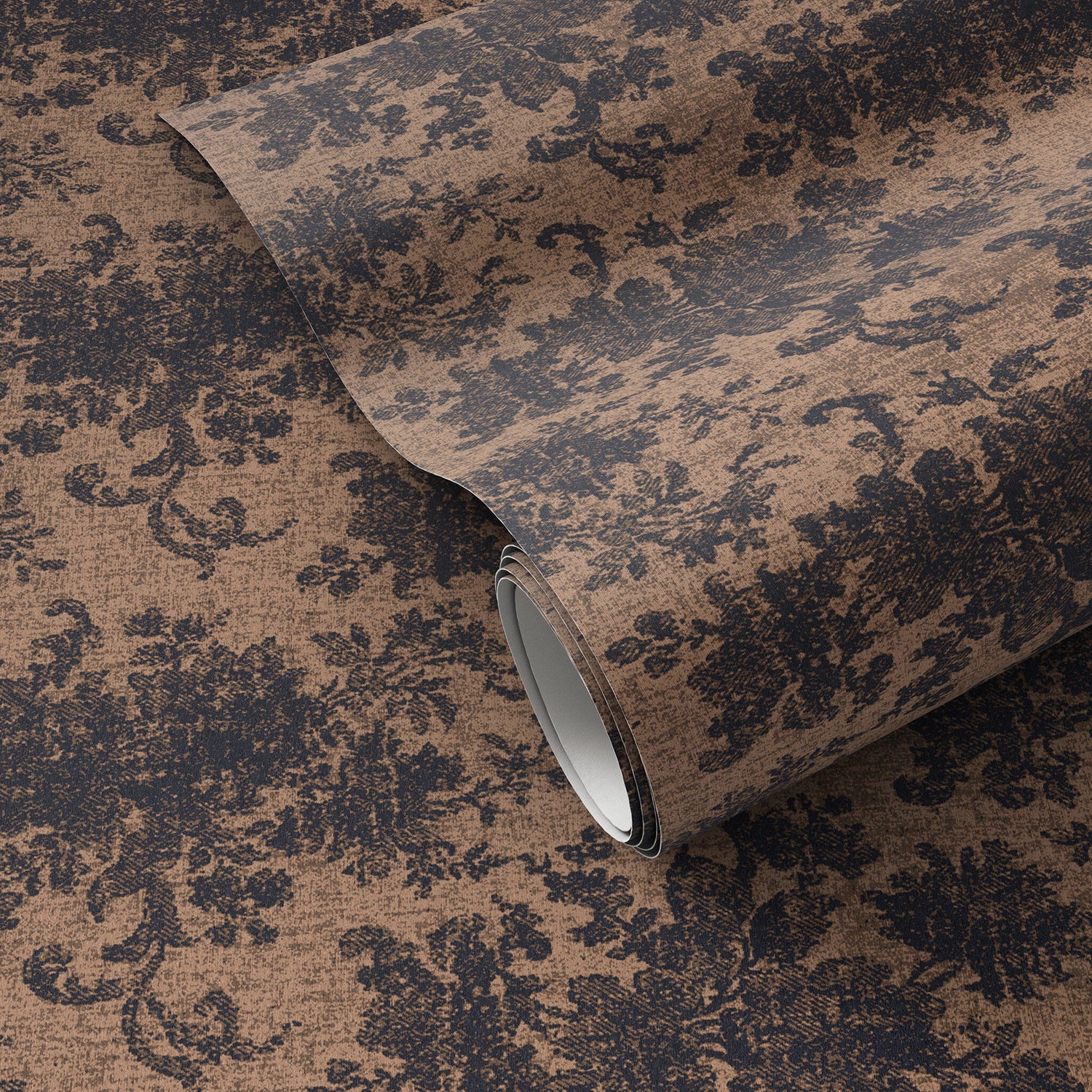 FH Art Studio Fallingbrook Black & Tan II Wallpaper