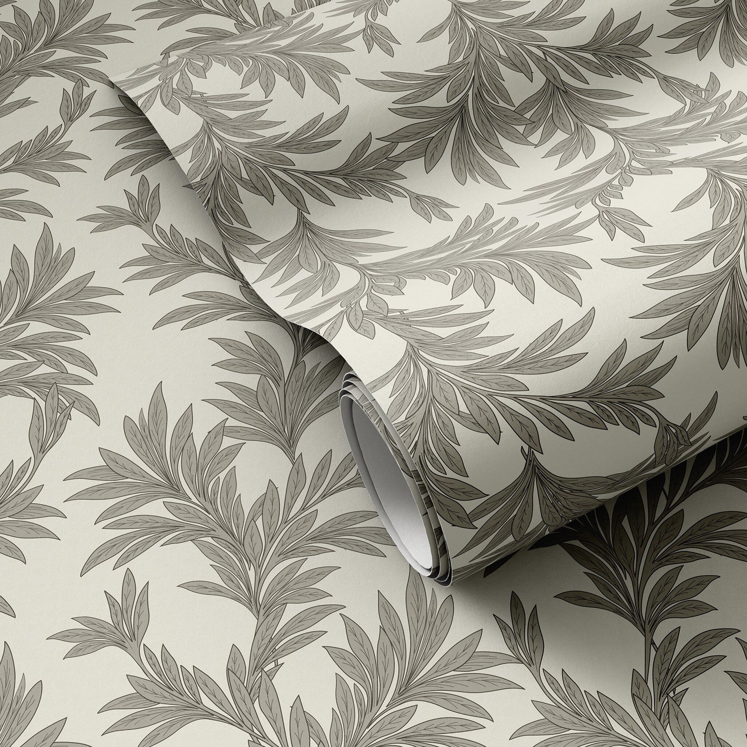 Getty Images x Four Hands Lush Leaves Olive II Wallpaper