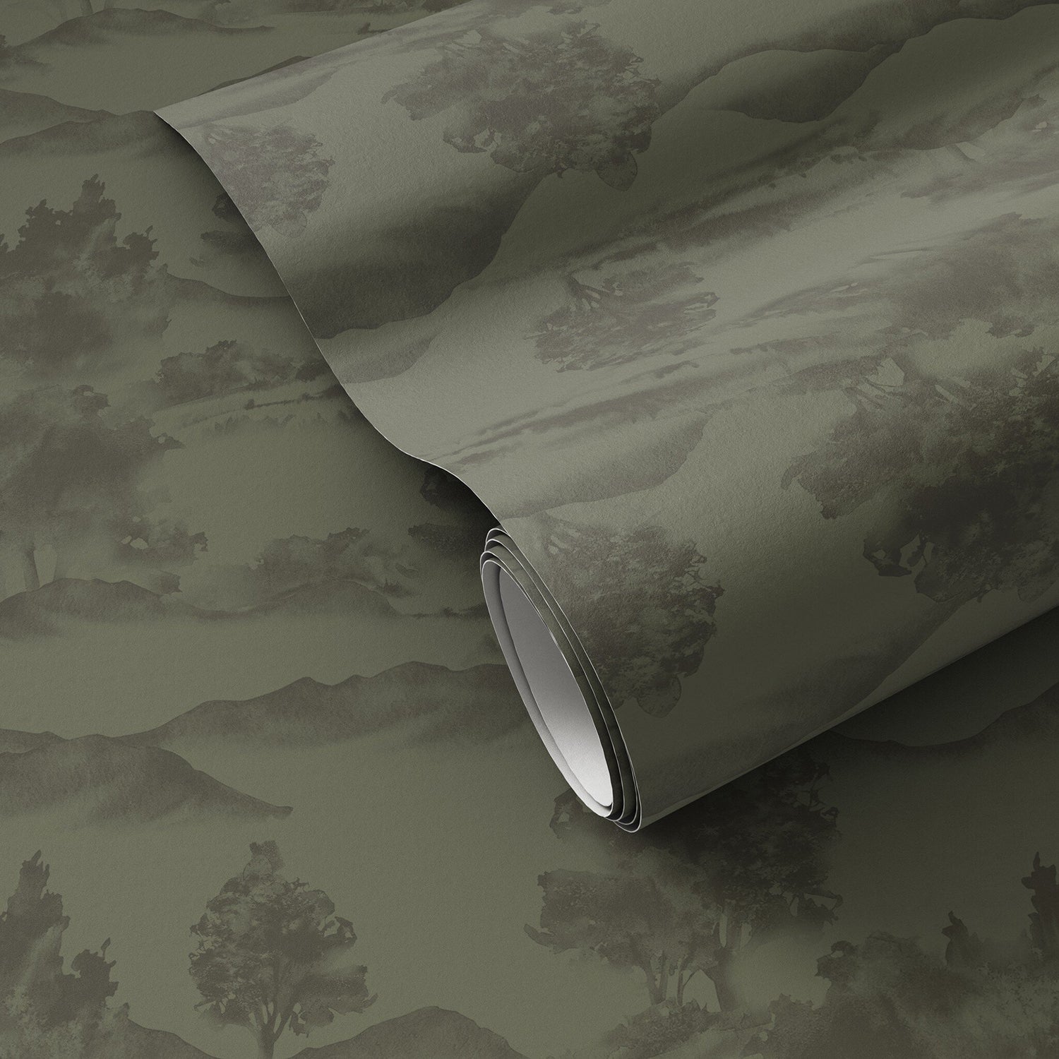 Getty Images x Four Hands Abundance Olive Night II Wallpaper