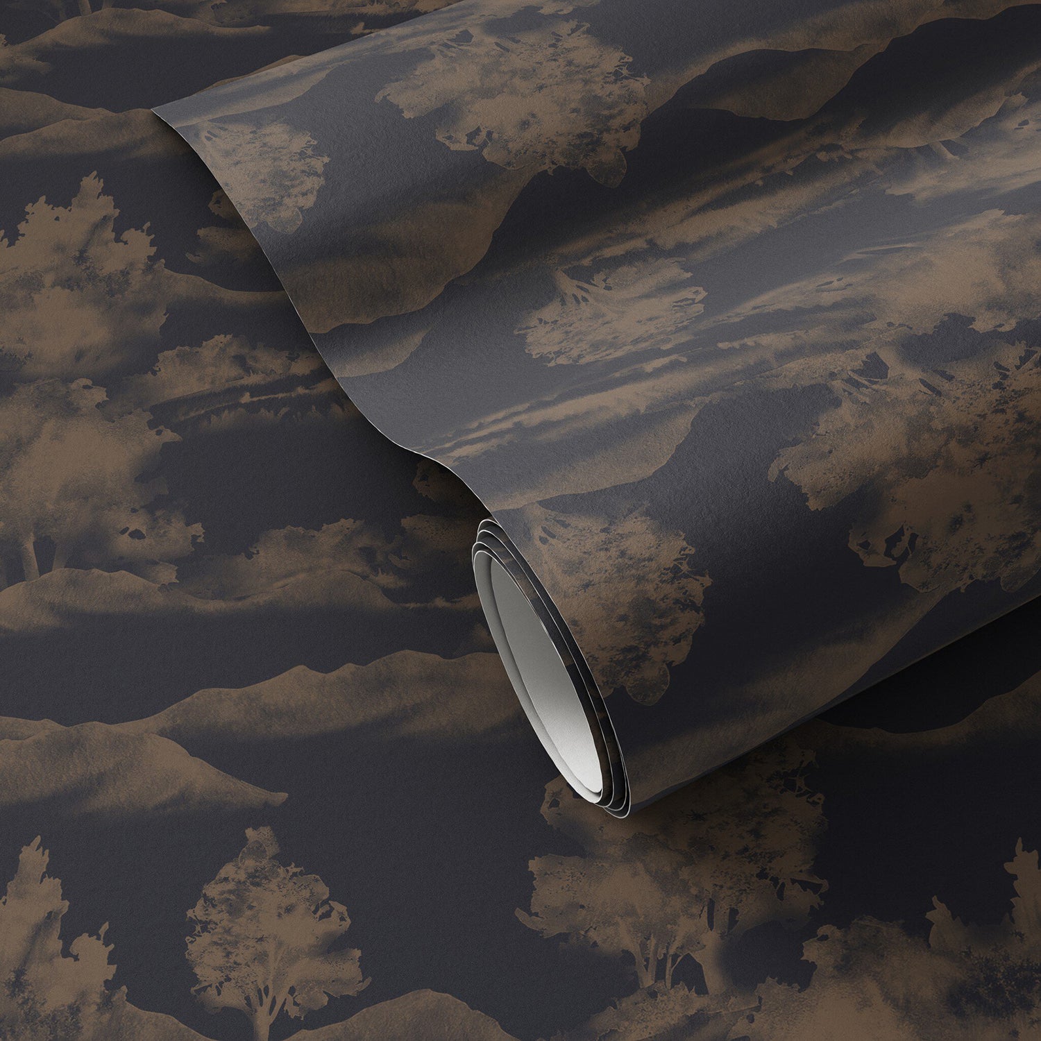 Getty Images x Four Hands Abundance Black & Tan I Wallpaper