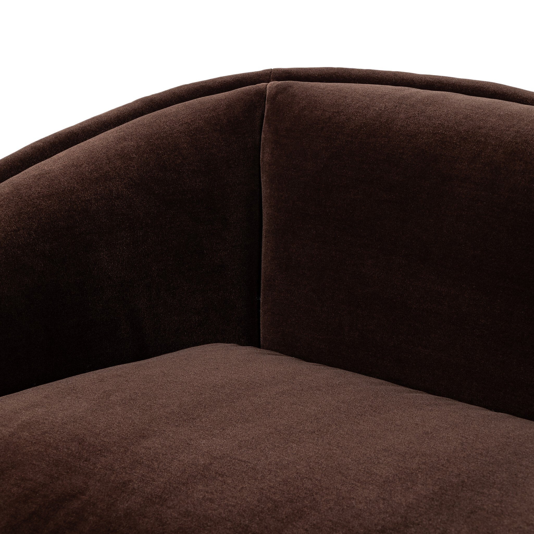Four Hands Presley Monte Chocolate Sofa - detail view 6