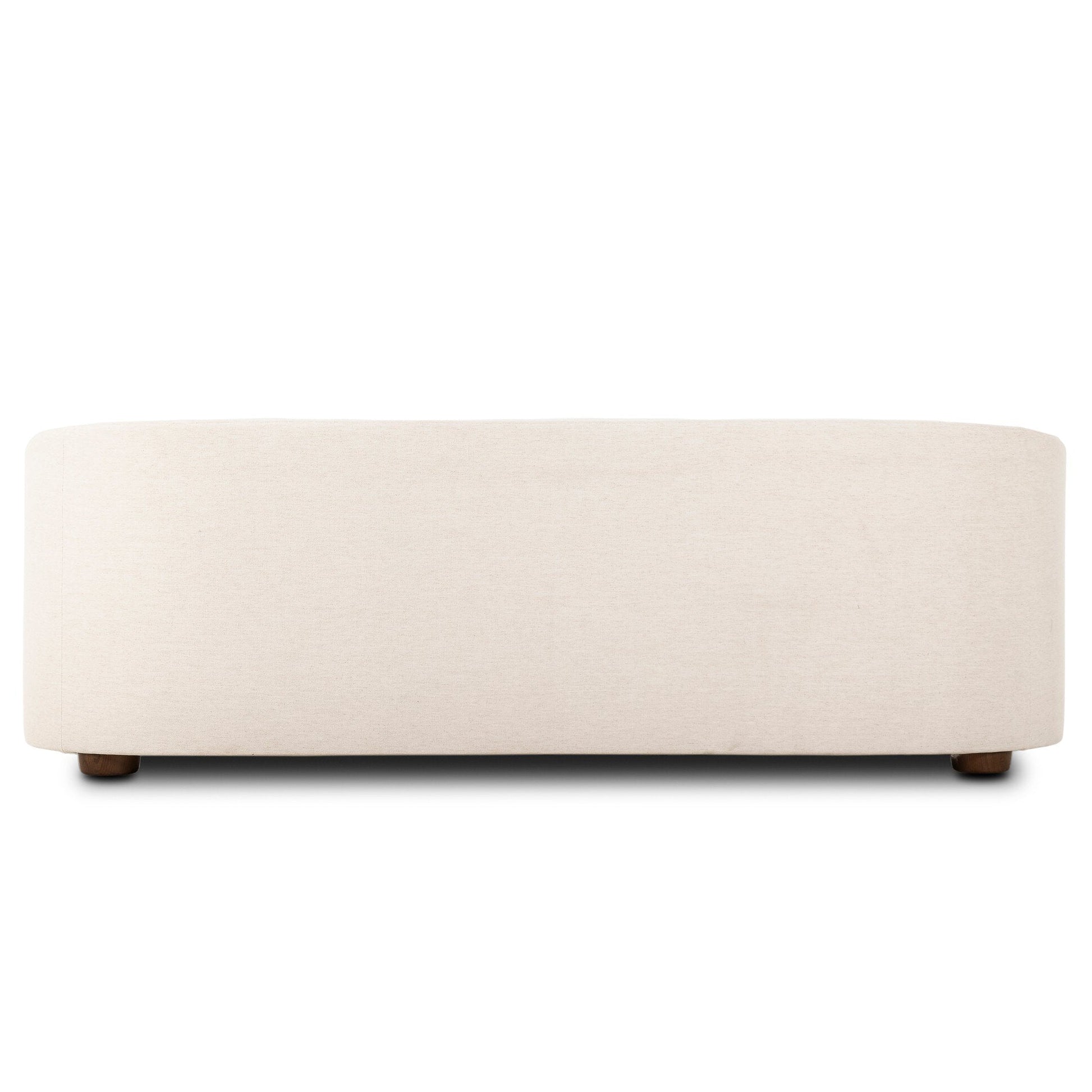 Four Hands Presley Crypton Nomad Snow Sofa - back view