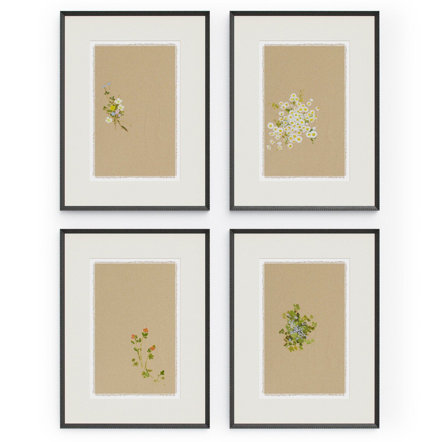 Brittany Smith x Four Hands Sprig Symphony Set Framed Wall Art