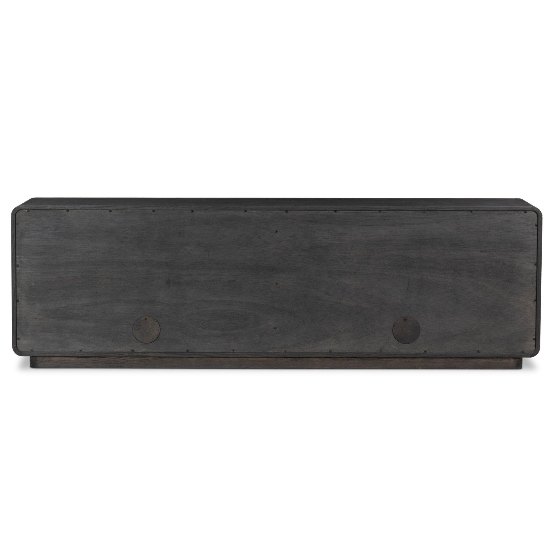 Four Hands Owens Espresso Oak Media Console - back view