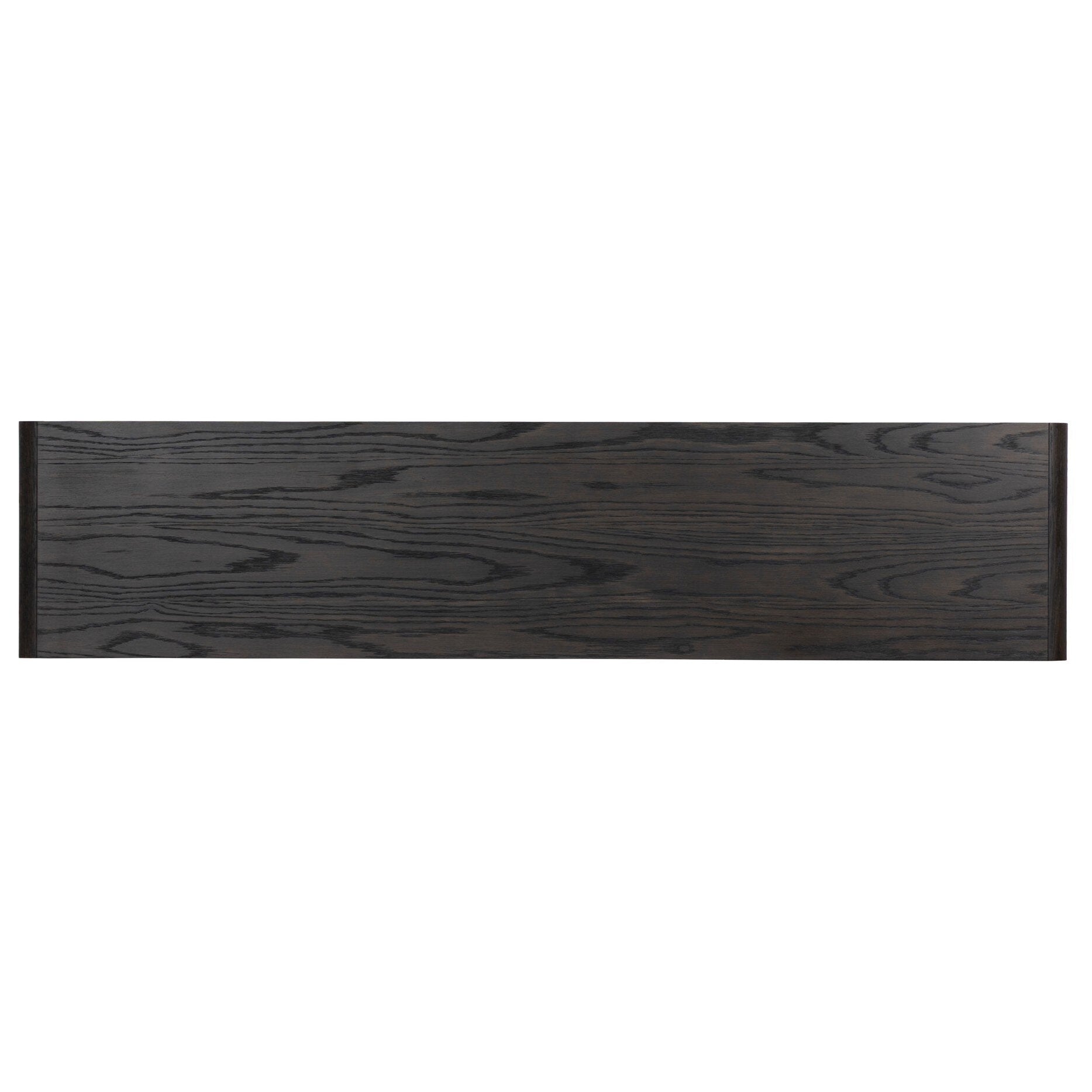 Four Hands Owens Espresso Oak Media Console - top-down view