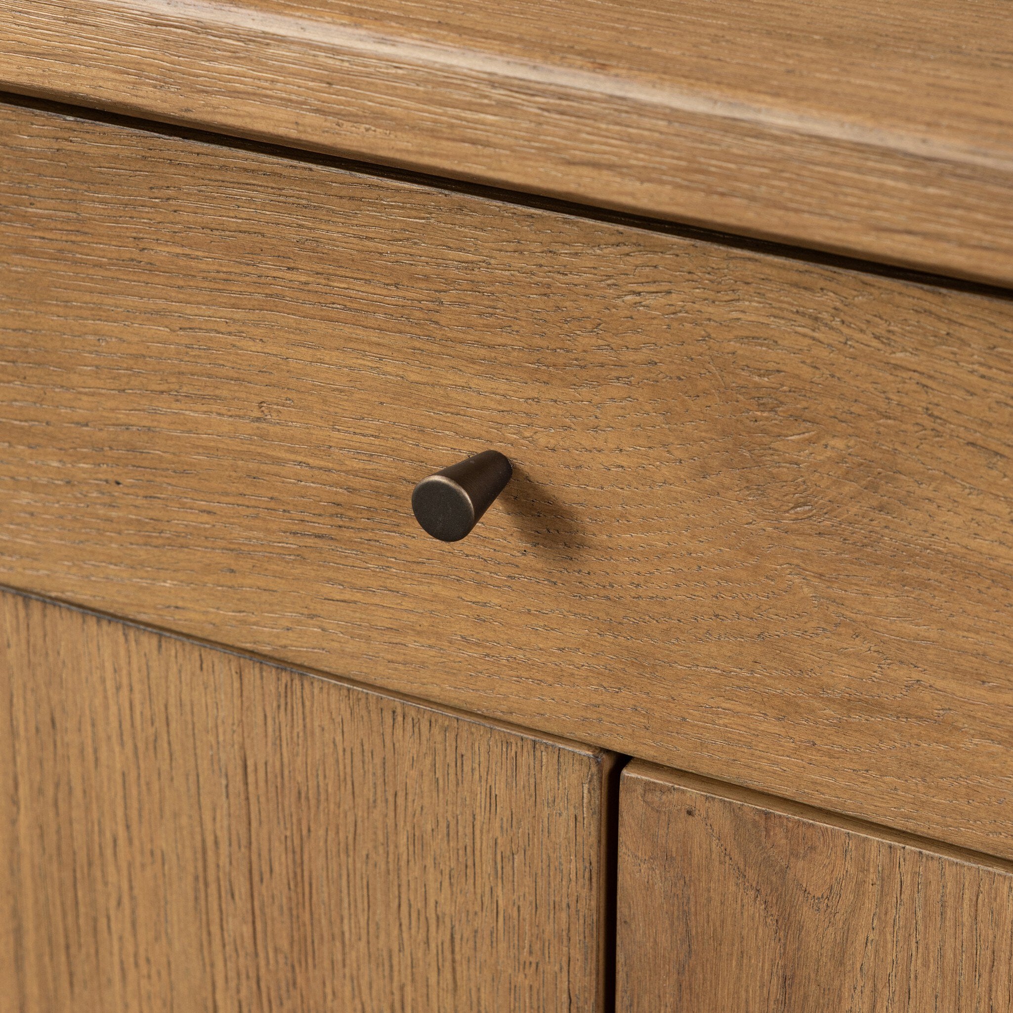 Four Hands Weslin Drifted Oak Sideboard - detail view 5