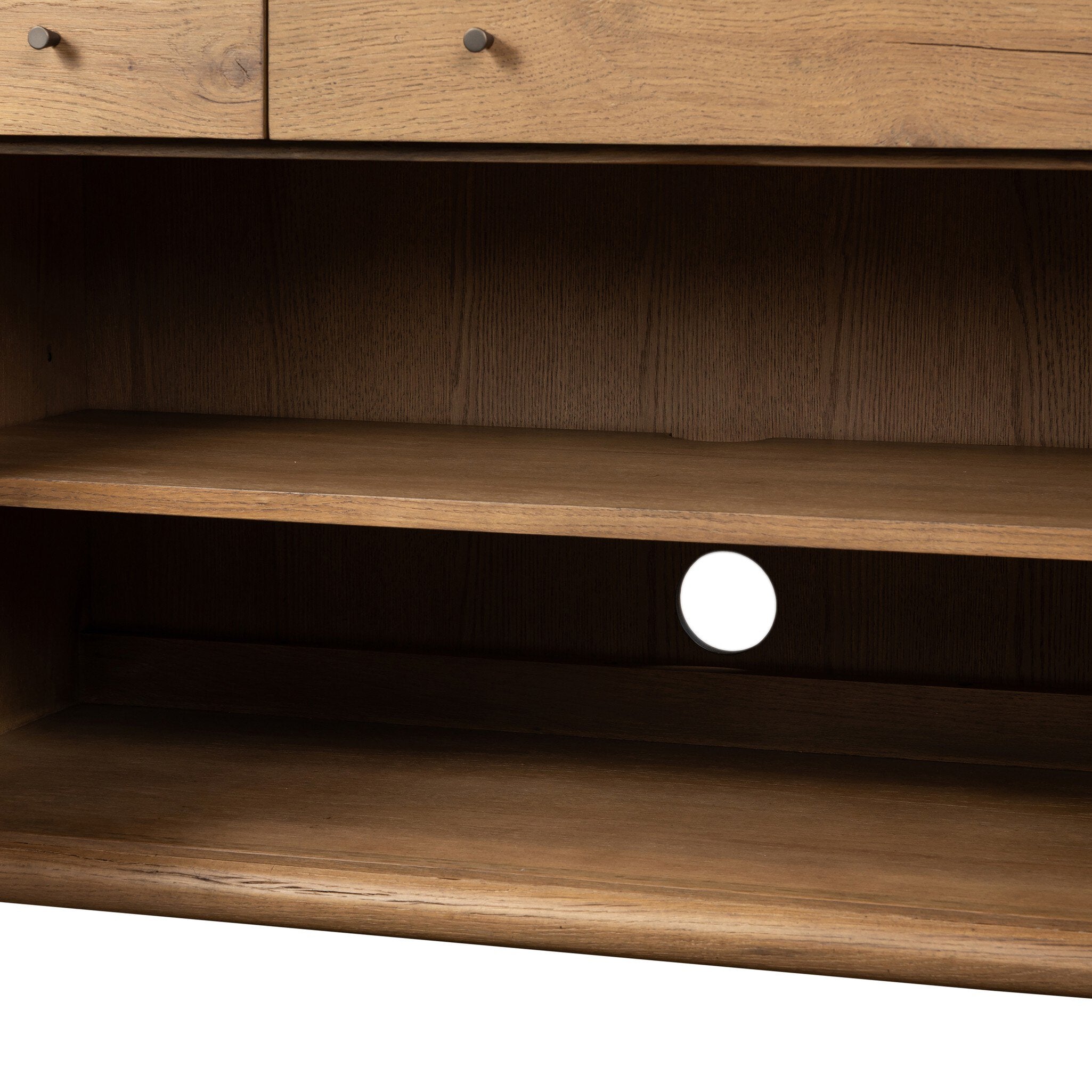 Four Hands Weslin Drifted Oak Sideboard - detail view 7