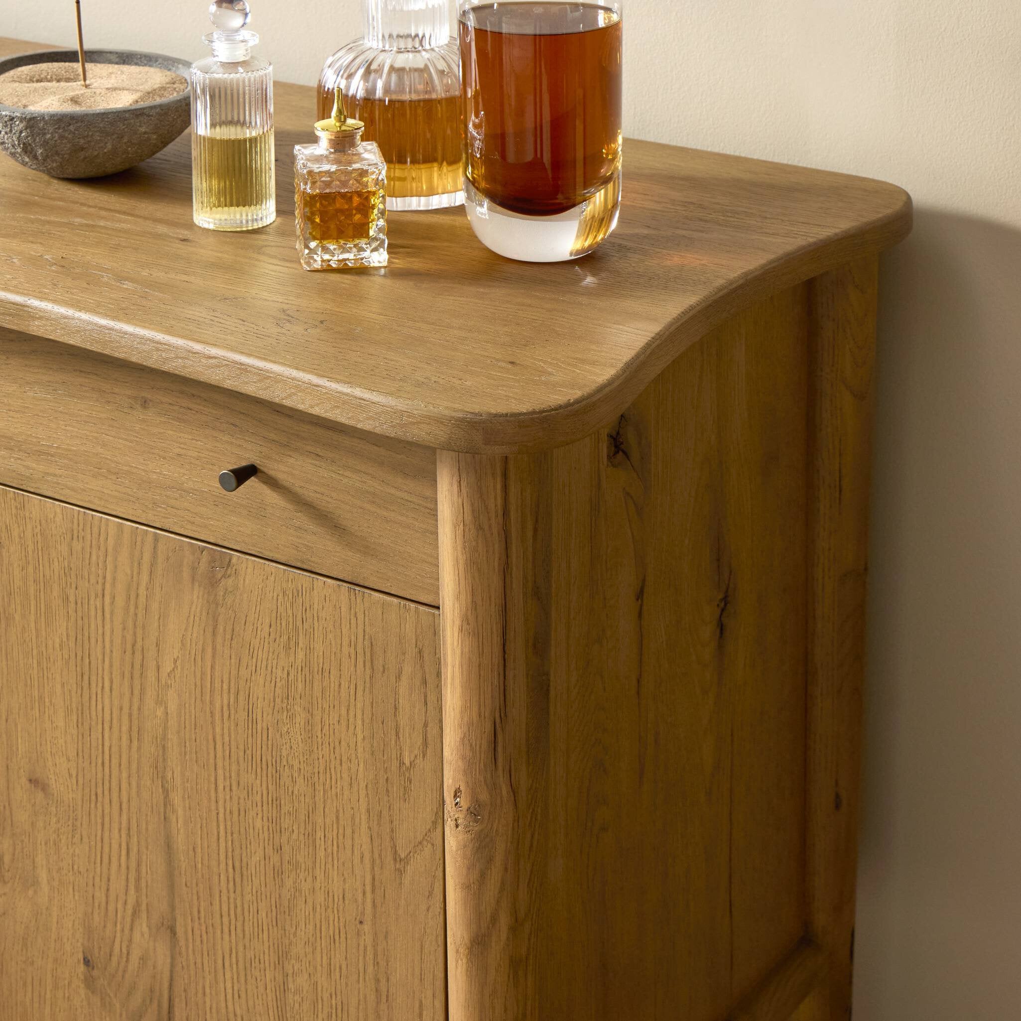 Four Hands Weslin Drifted Oak Sideboard - detail view 8