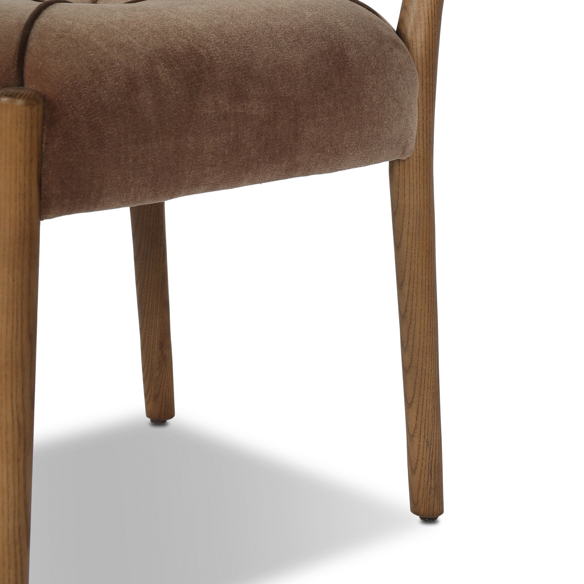 Four Hands Auden Monte Mushroom Dining Chair - detail view 3