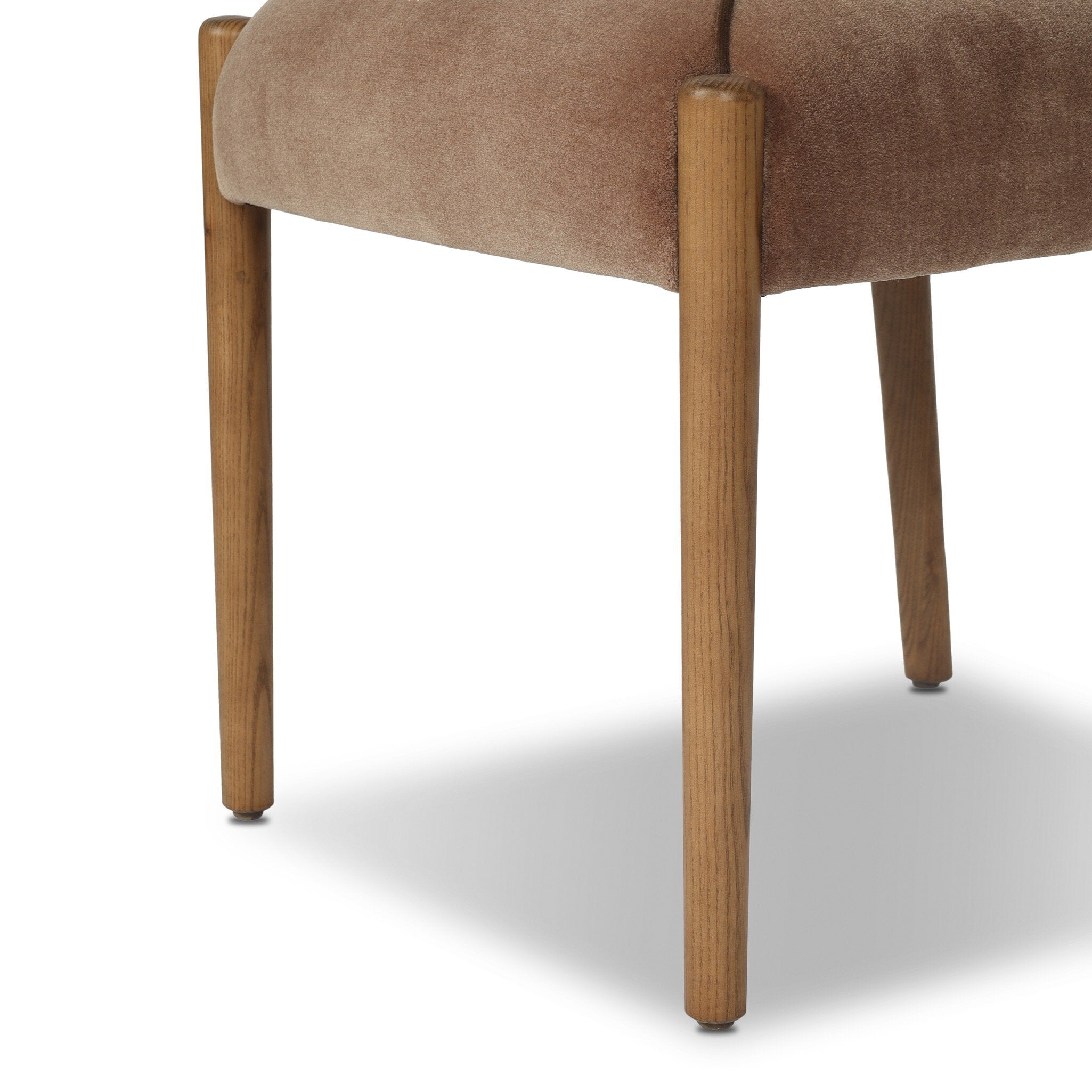 Four Hands Auden Monte Mushroom Dining Chair - detail view 4