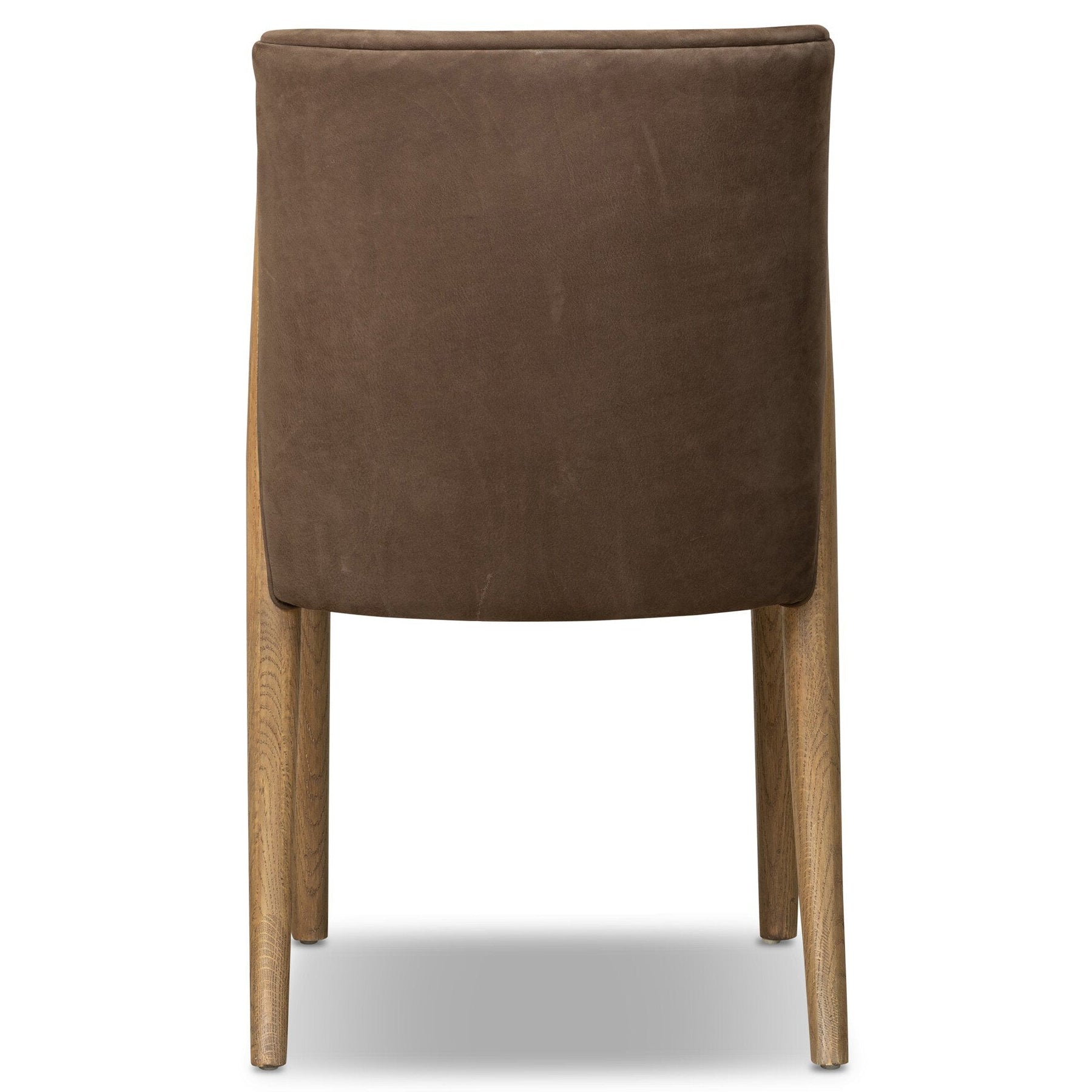 Four Hands Marela Nubuck Cigar Dining Chair back view