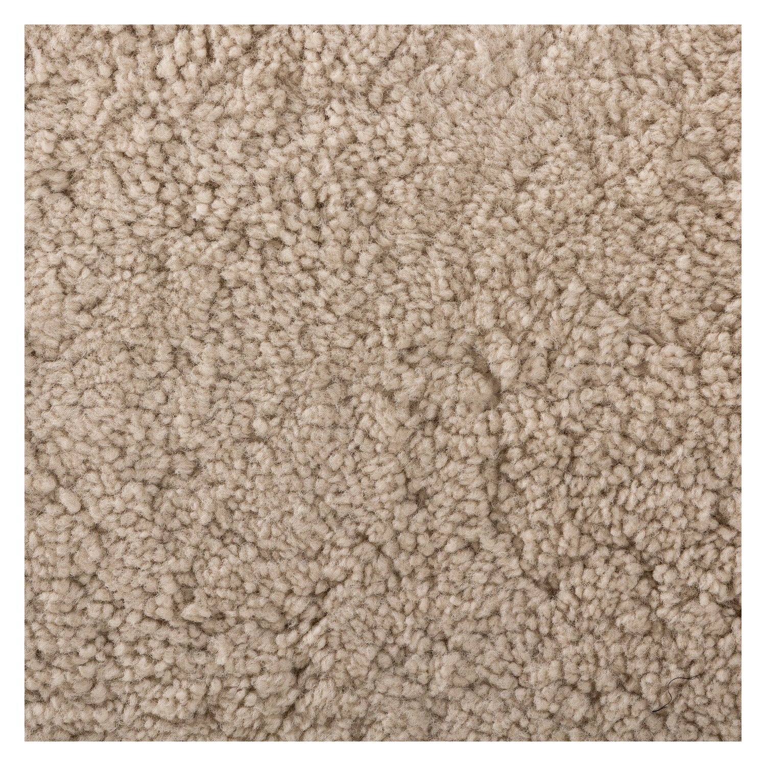 Four Hands Amelie Beige Shearling Swivel Recliner, close-up detail of shearling texture, view 7
