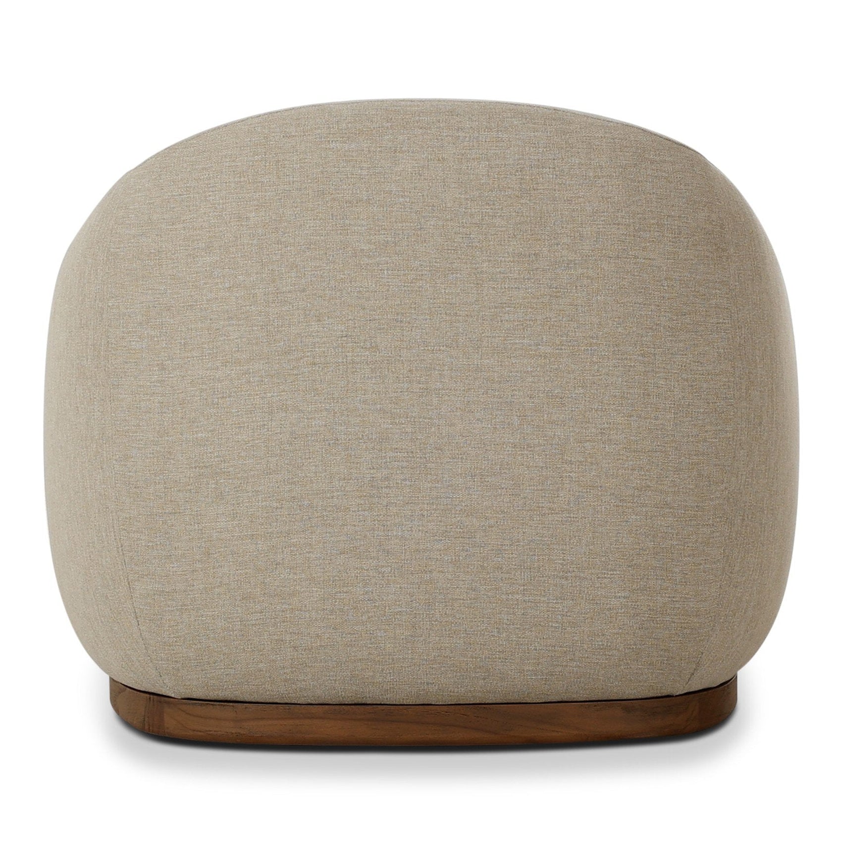 Four Hands Fabiana Alessi Buff Outdoor Chair back view