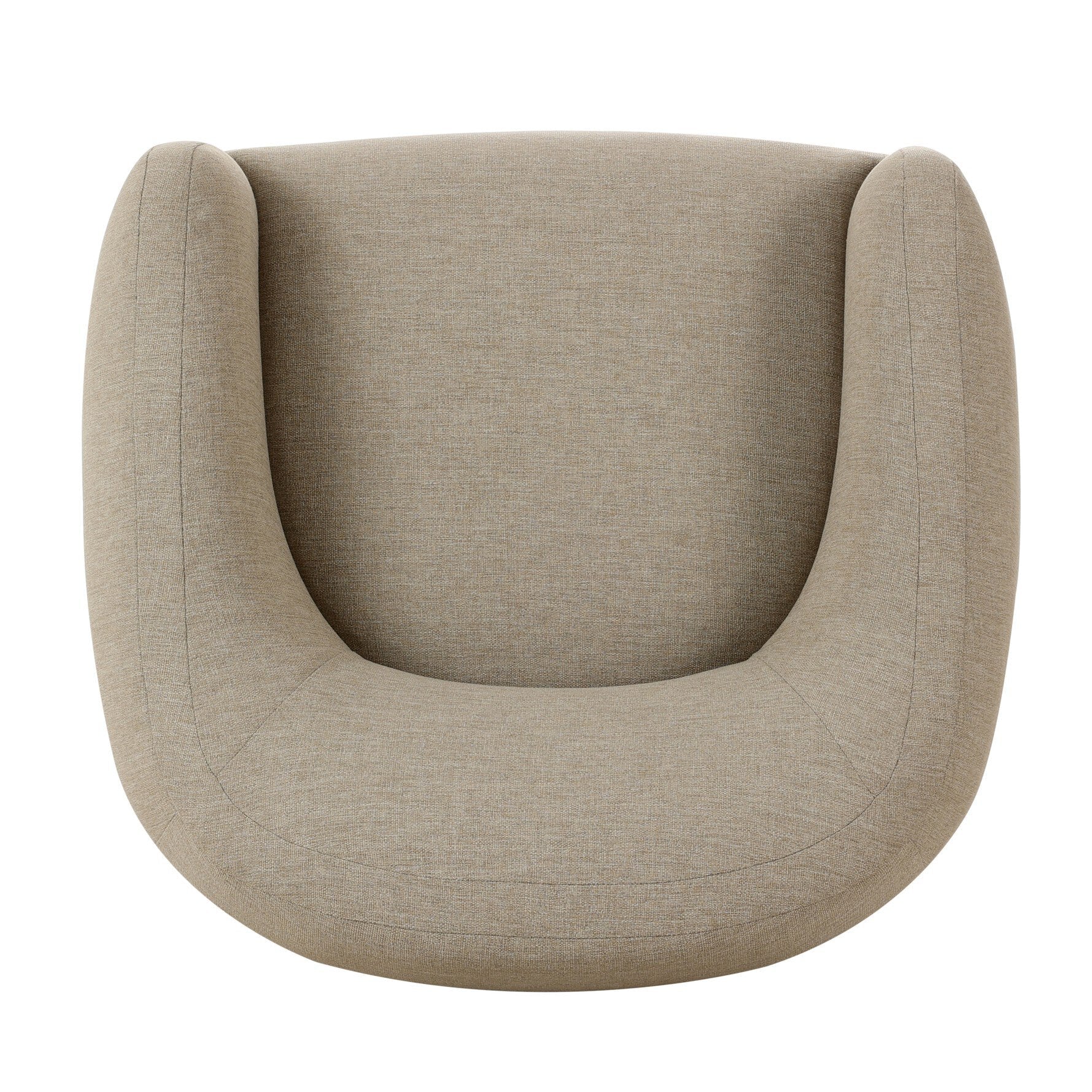 Four Hands Fabiana Alessi Buff Outdoor Chair top view