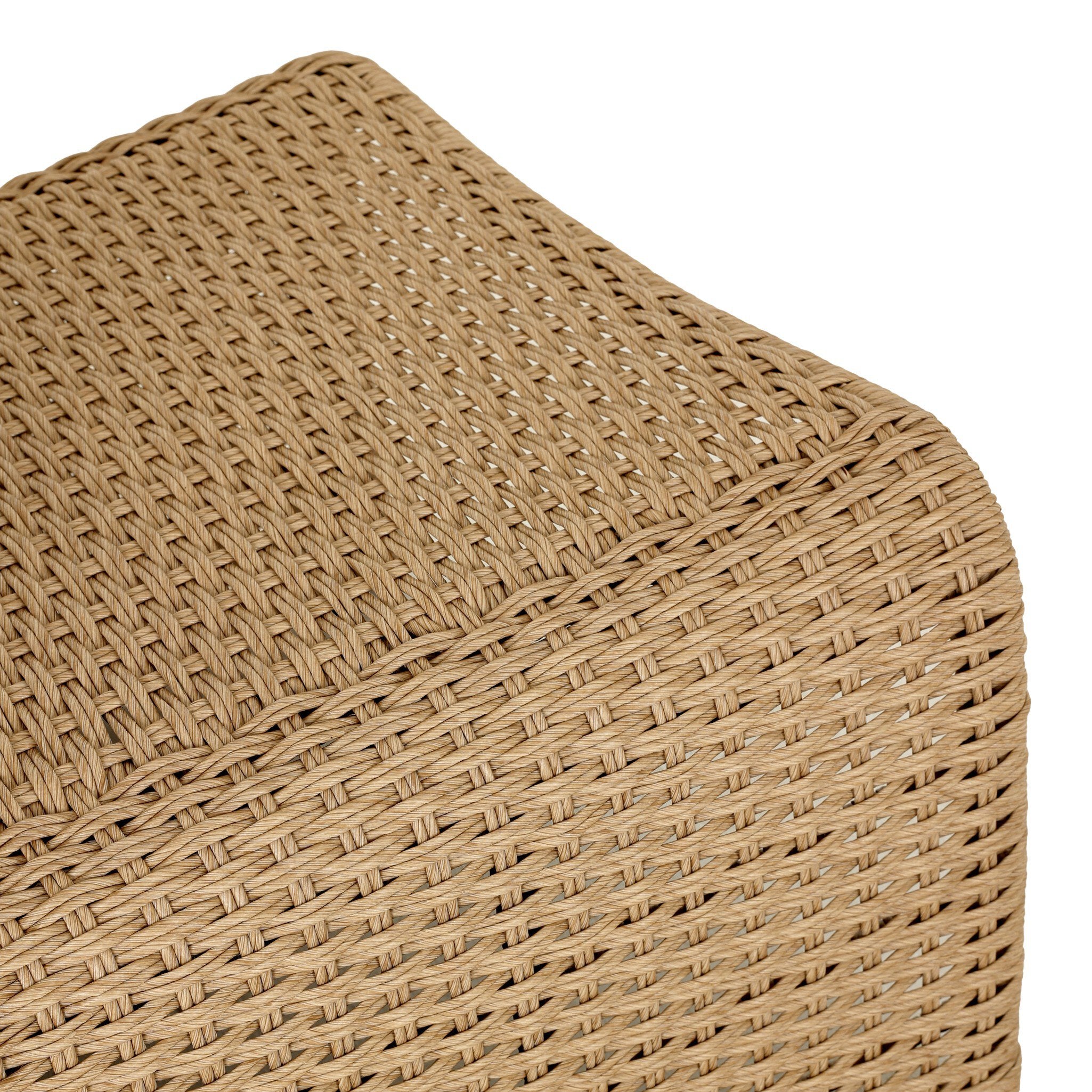 Four Hands Dominico Twisted Harvest Outdoor Single Chair close-up detail 6
