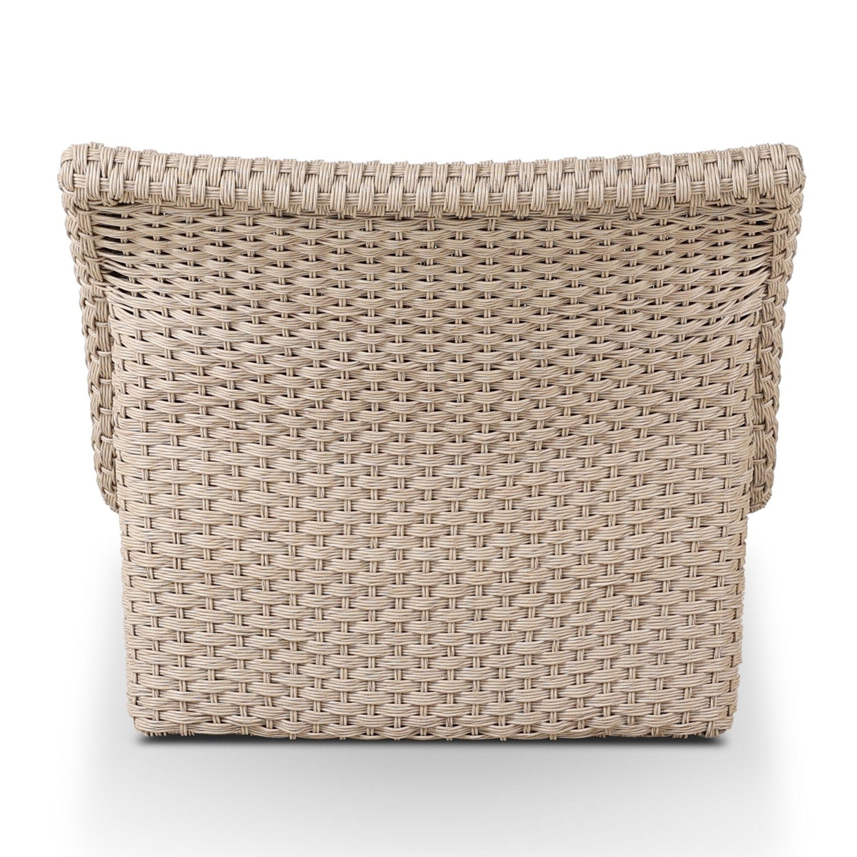 Four Hands Quinta Antique Dune Outdoor Chaise - back view