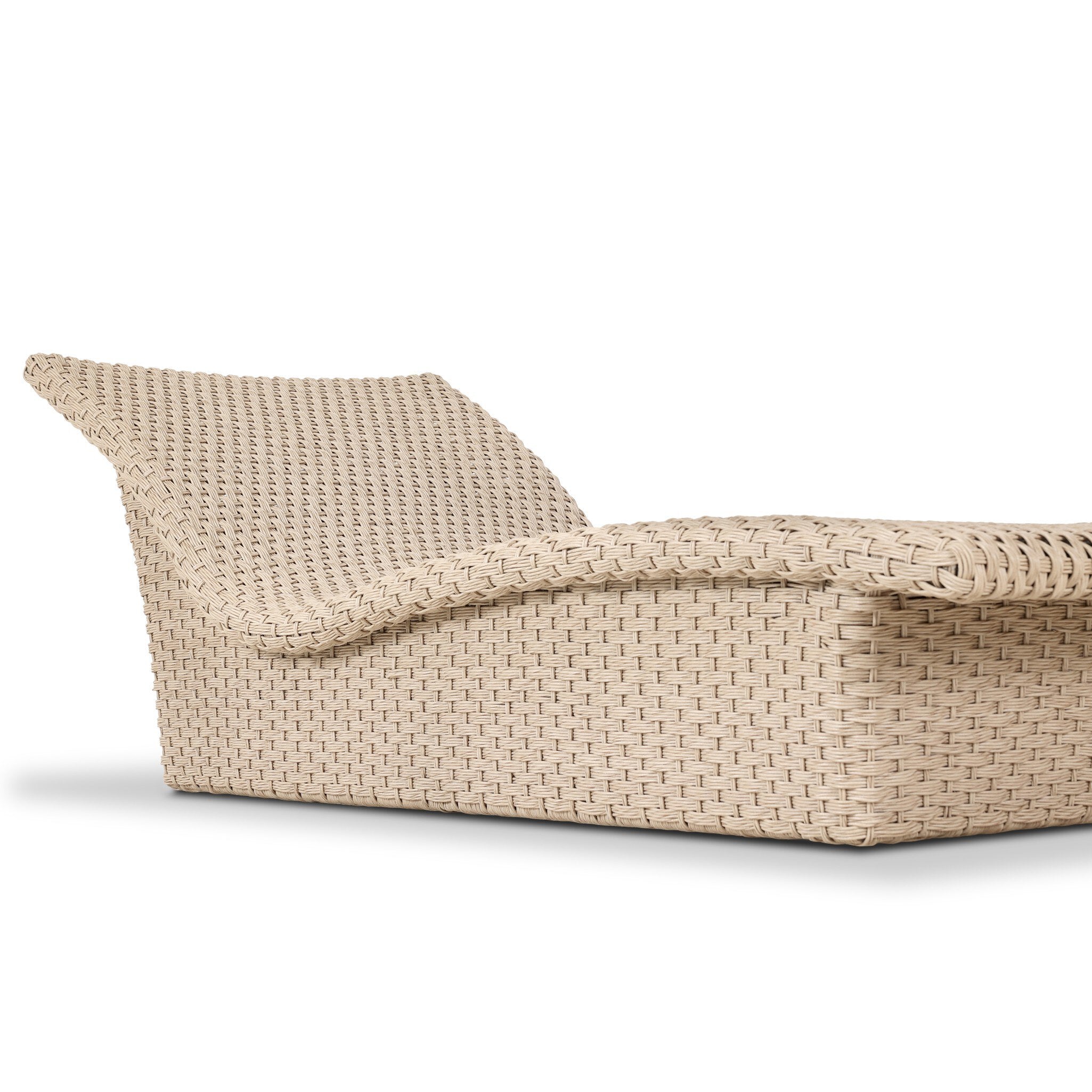 Four Hands Quinta Antique Dune Outdoor Chaise - detail 1