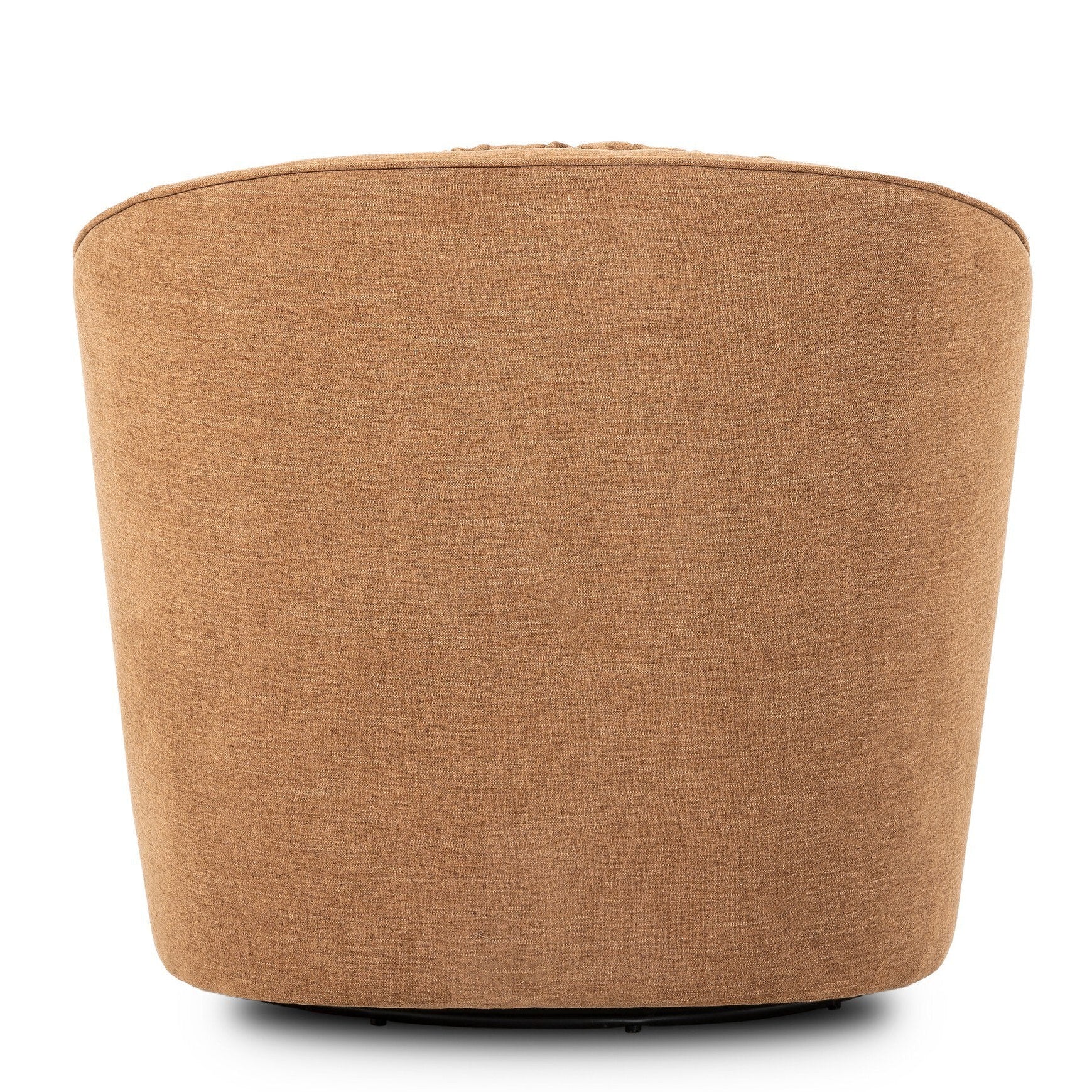 Four Hands Vivienne Laughlin Ochre Swivel Chair - back view