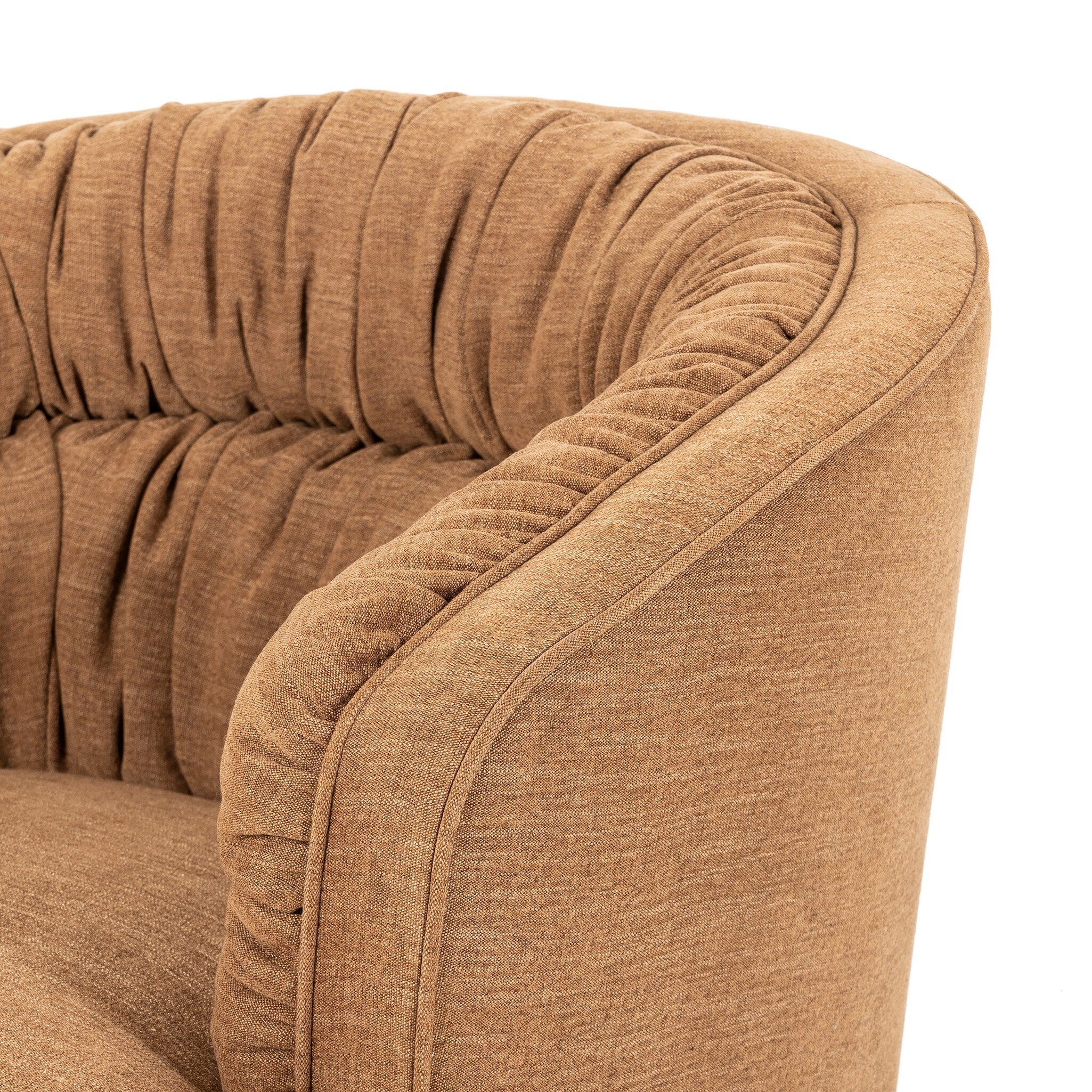 Four Hands Vivienne Laughlin Ochre Swivel Chair - detail 1