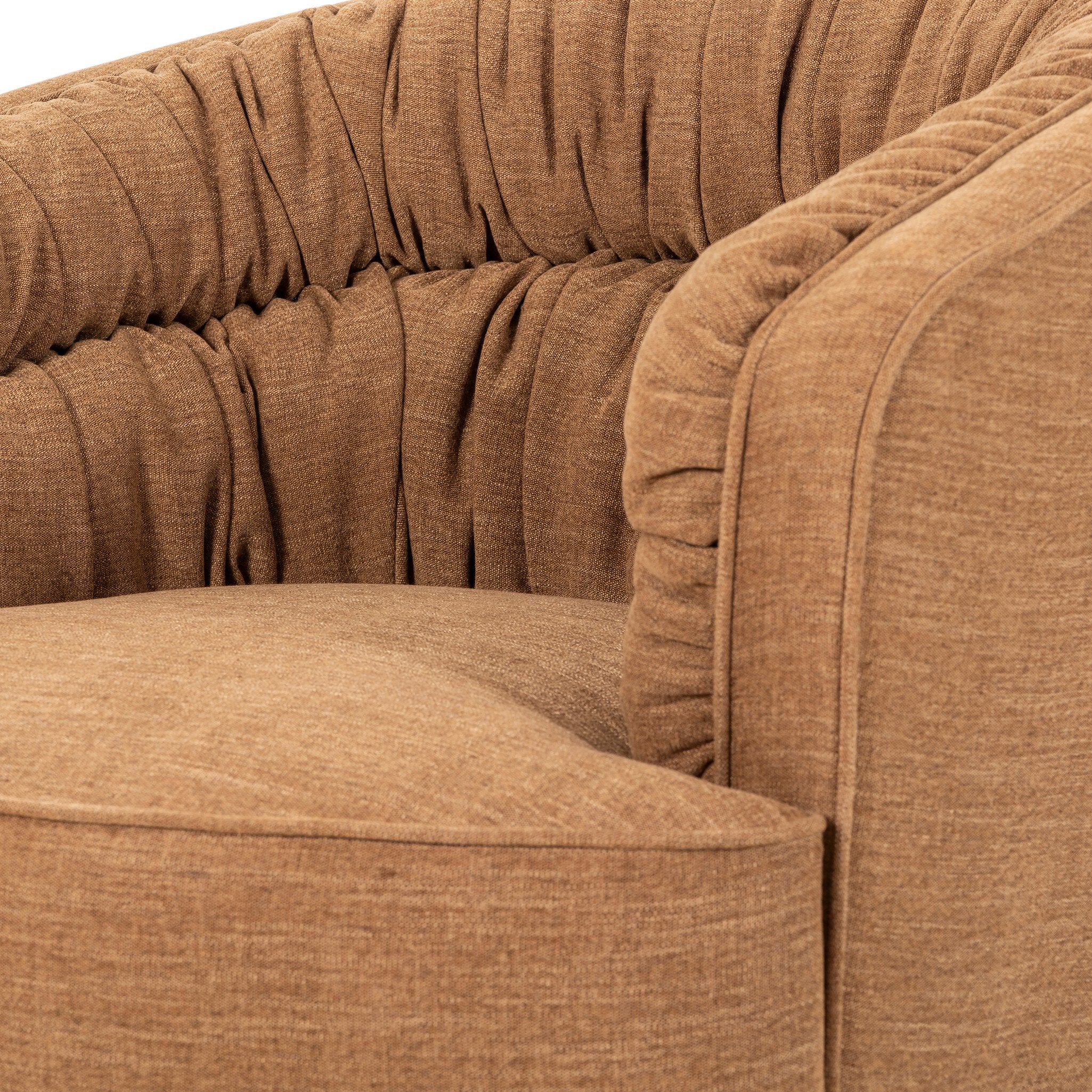 Four Hands Vivienne Laughlin Ochre Swivel Chair - detail 3