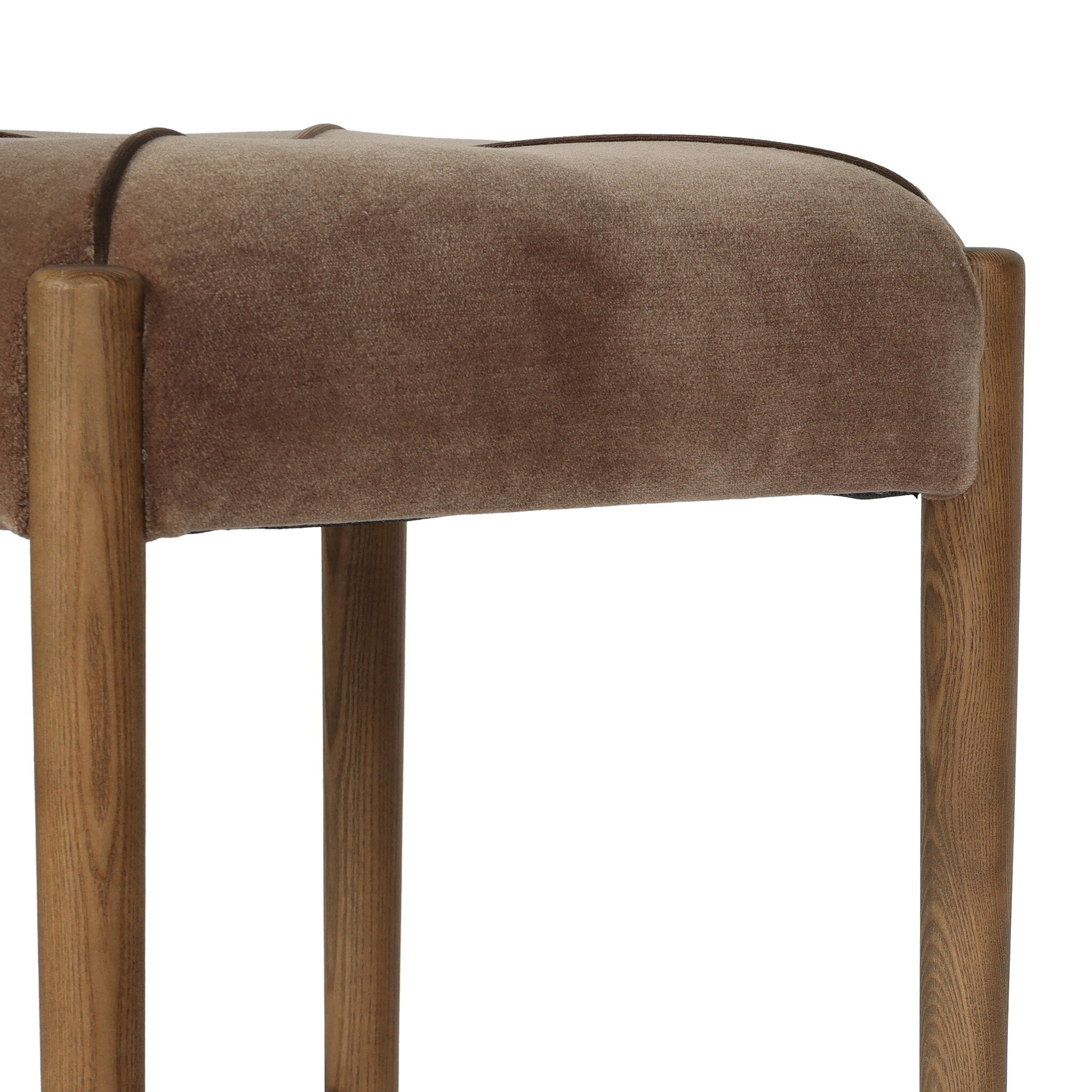 Four Hands Auden Monte Mushroom Counter Stool - detail 1