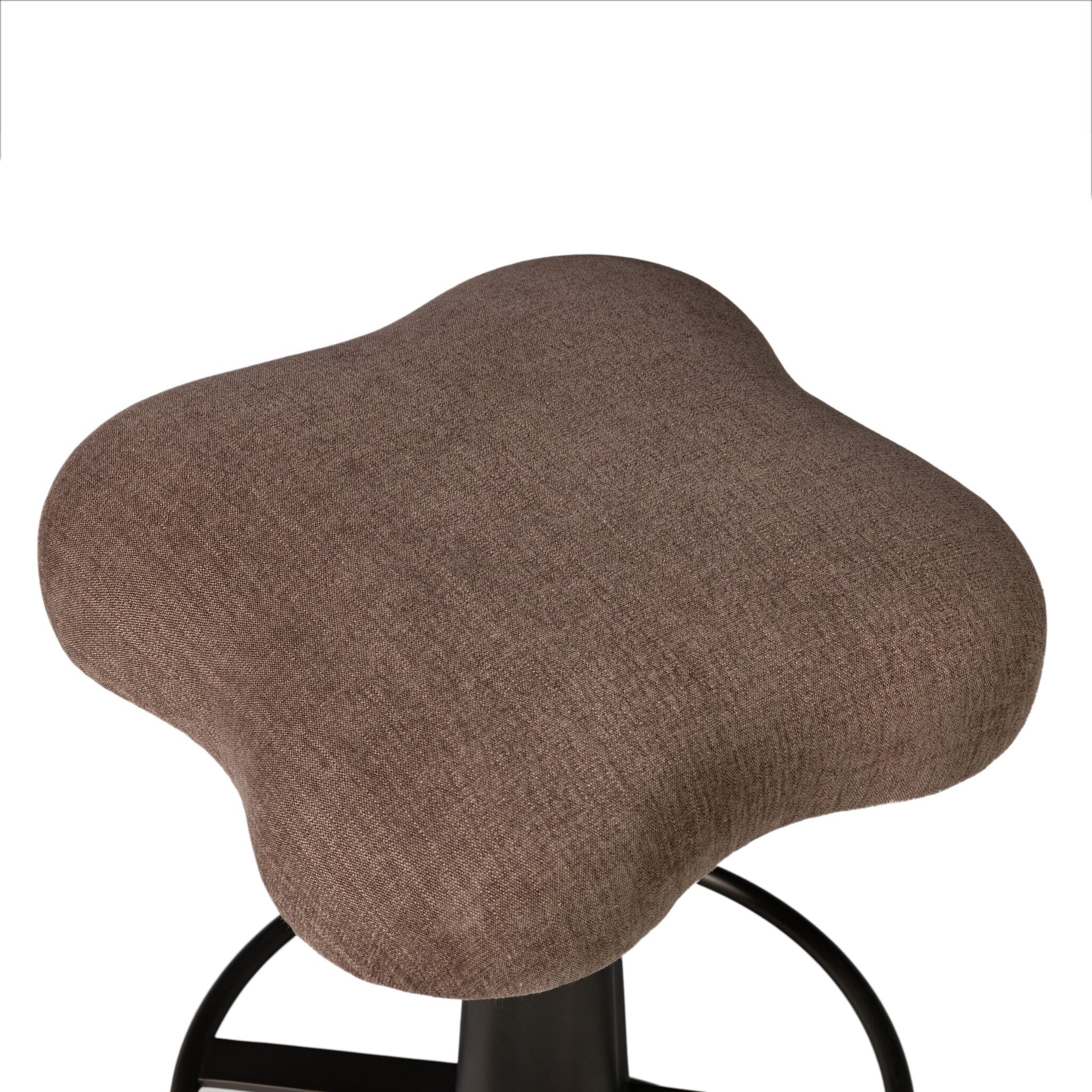 Four Hands Clova Laughlin Cafe Swivel Counter Stool close-up detail