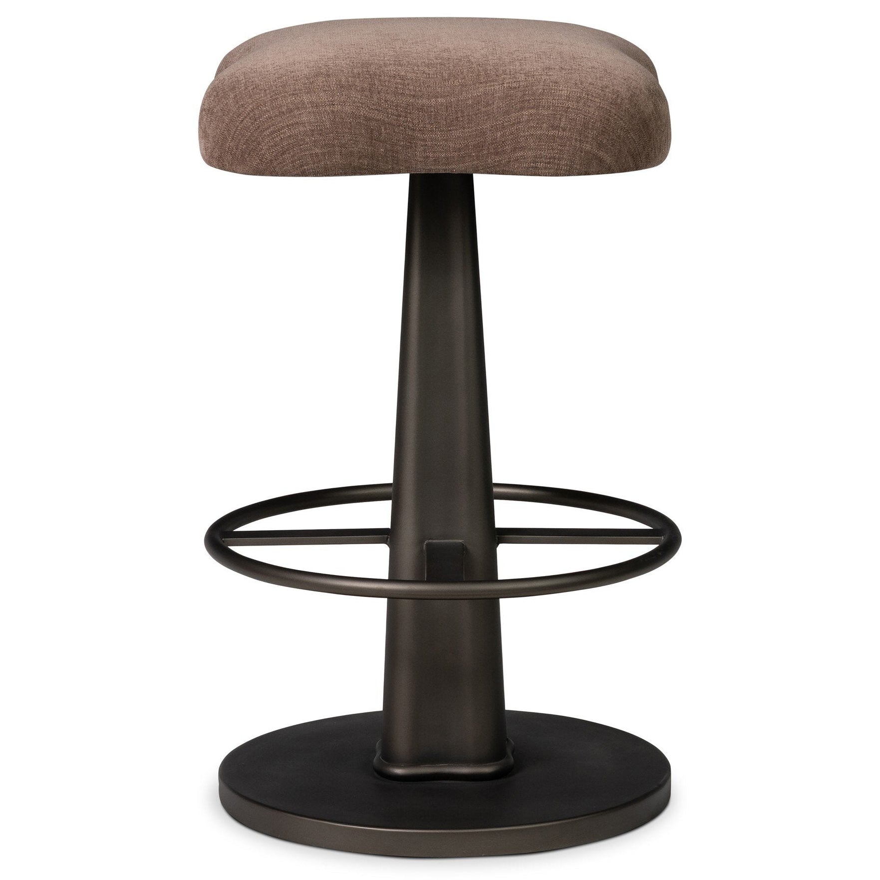 Four Hands Clova Laughlin Cafe Swivel Counter Stool front view