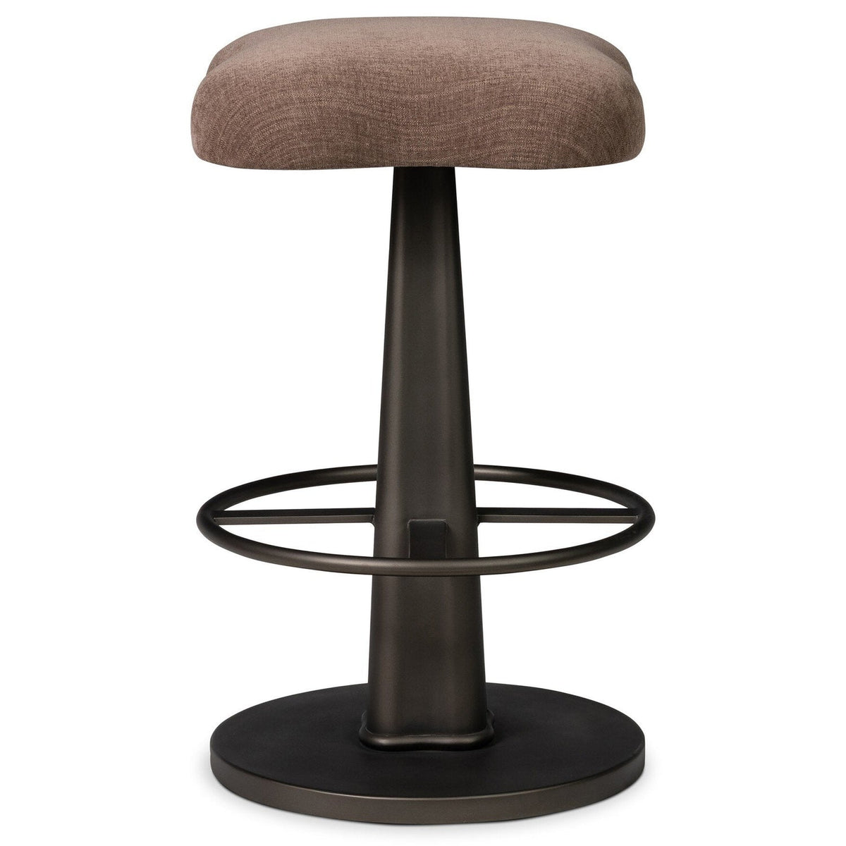 Four Hands Clova Laughlin Cafe Swivel Counter Stool front view
