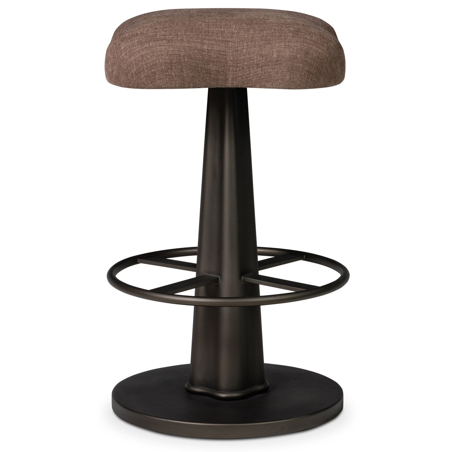 Four Hands Clova Laughlin Cafe Swivel Counter Stool side view