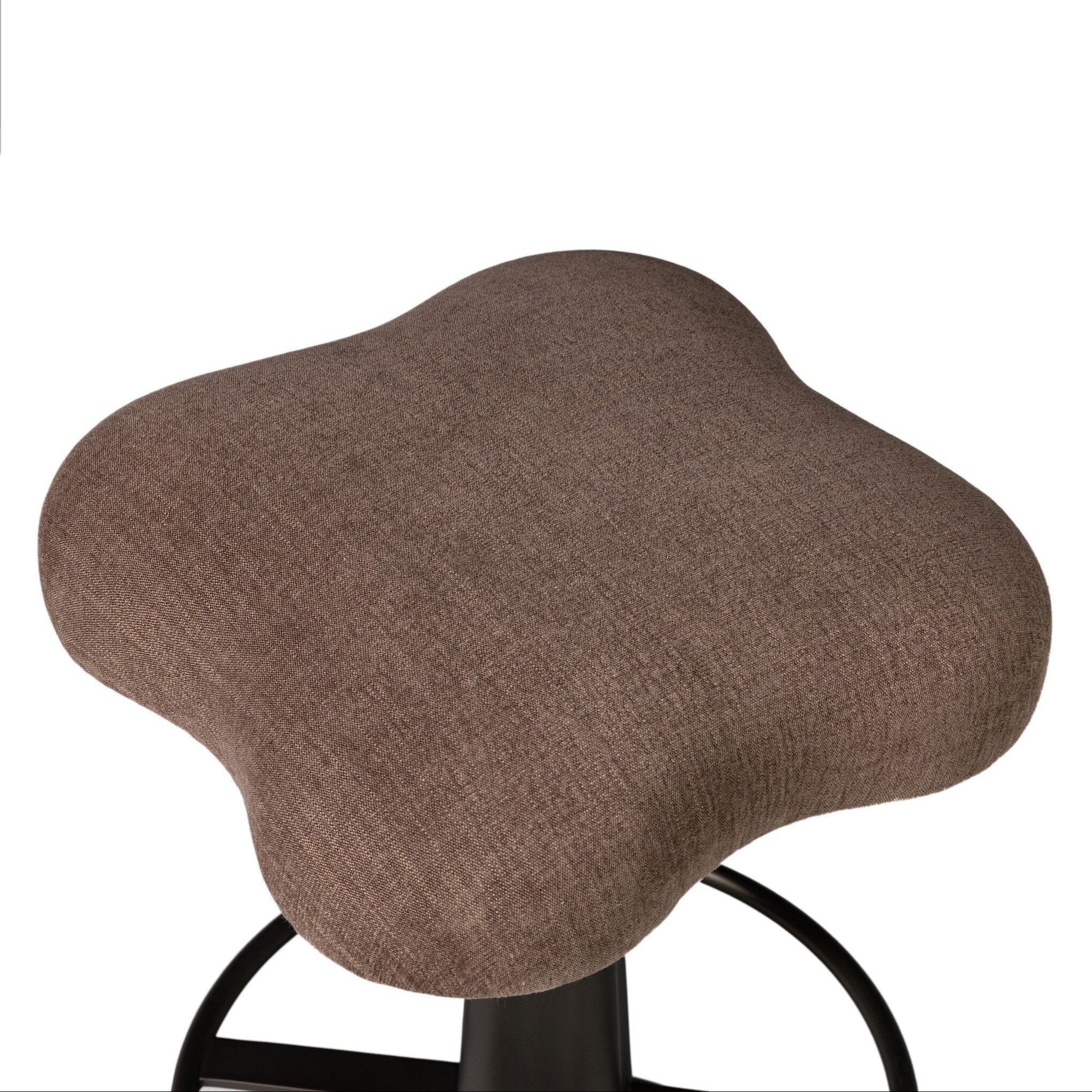 Four Hands Clova Laughlin Cafe Swivel Bar Stool close-up detail