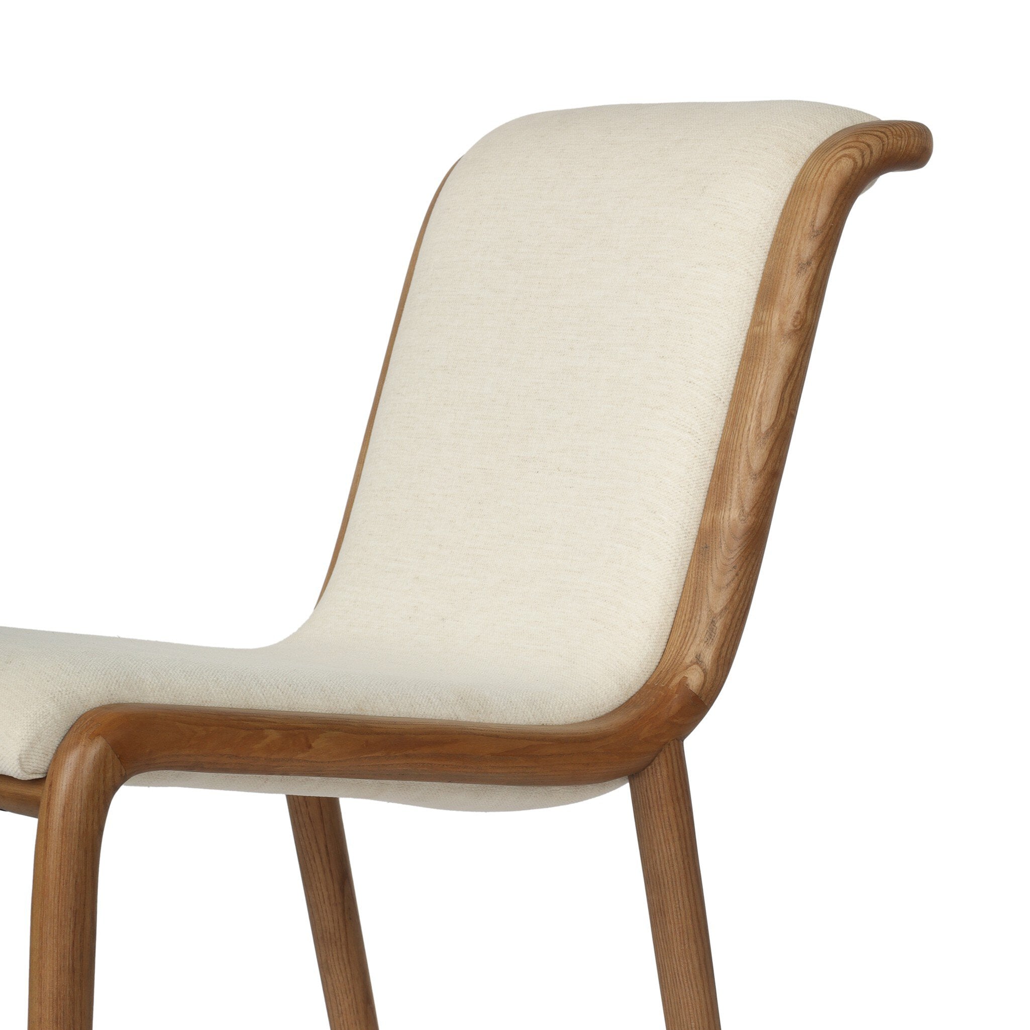 Four Hands Rafe Crypton Nomad Snow Counter Stool close-up detail
