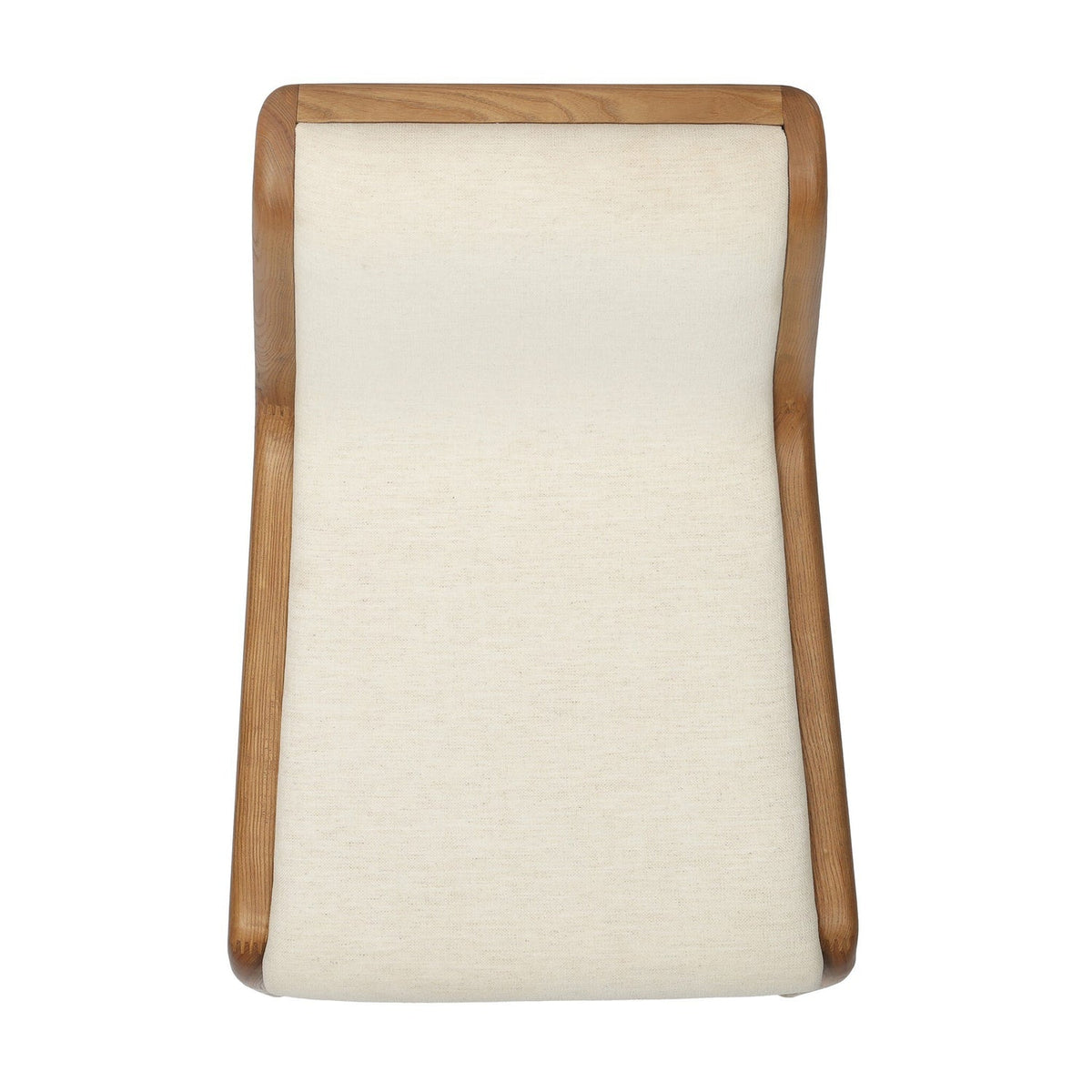 Four Hands Rafe Crypton Nomad Snow Counter Stool top-down view