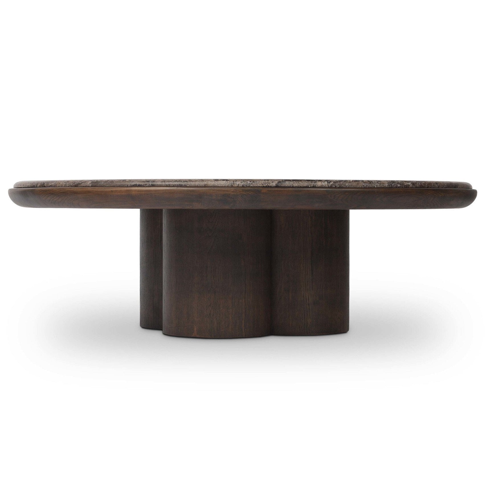 Four Hands Zeke Coco Ash Coffee Table detail view