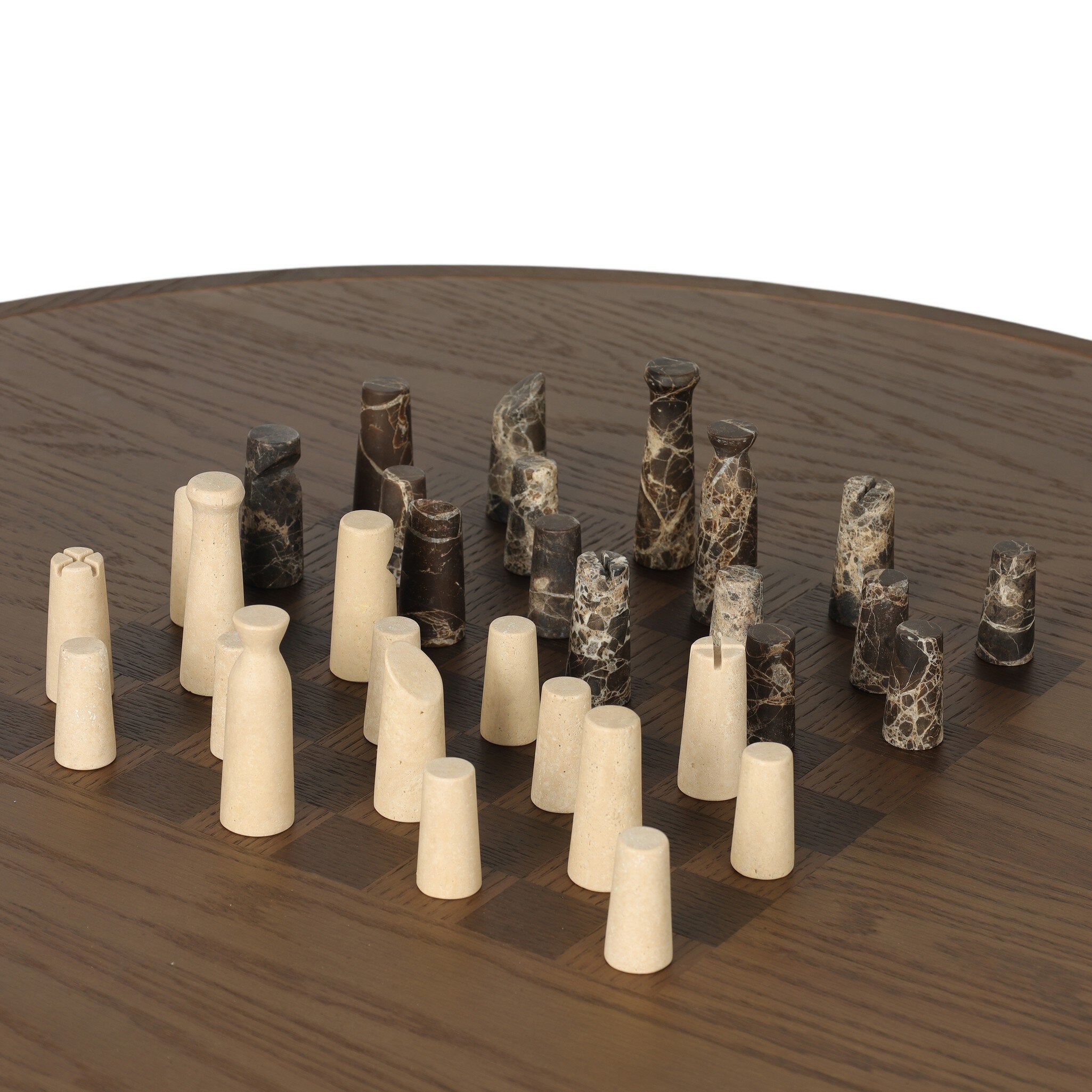 Four Hands Victor Maestro Cigar Game Table detail view