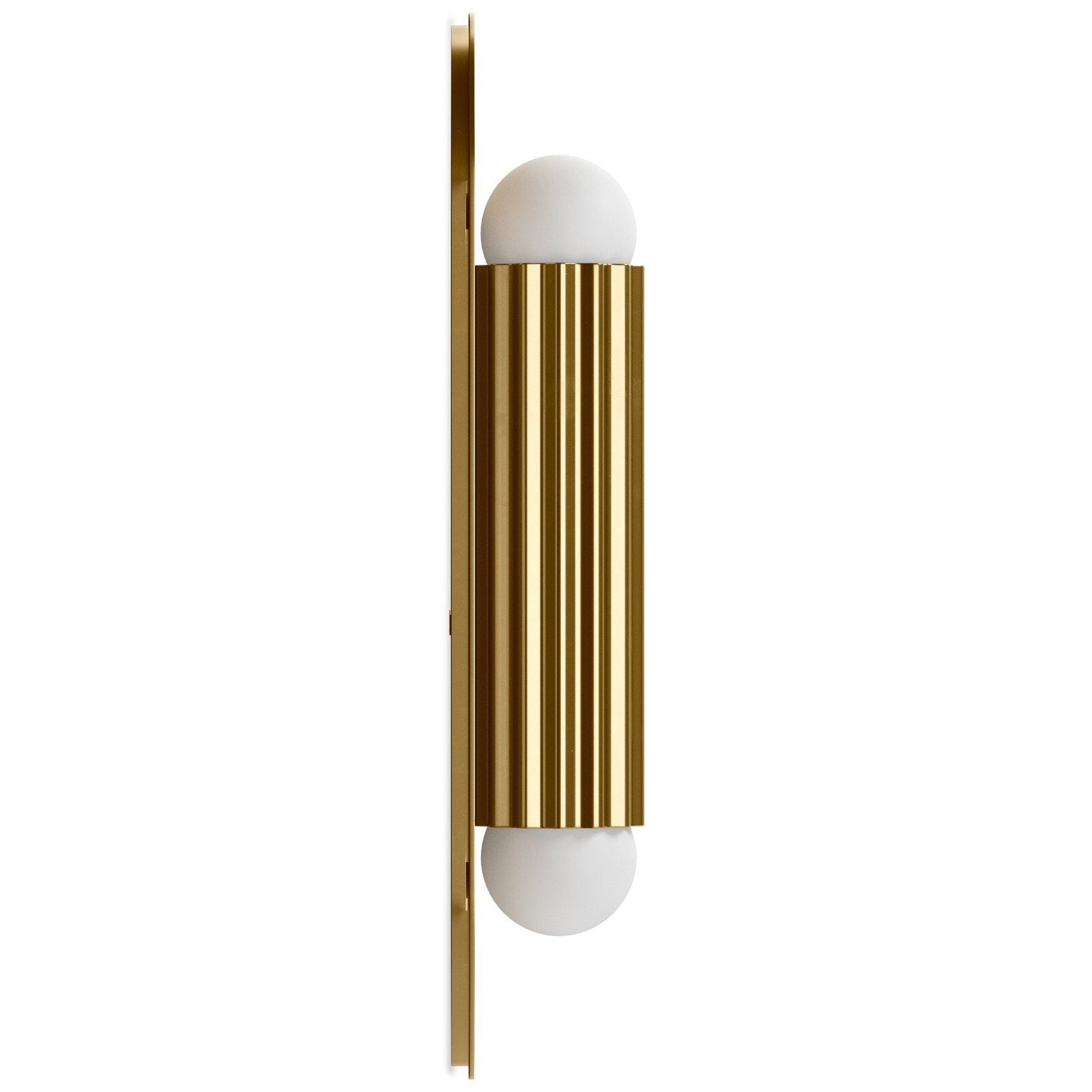 Four Hands Vesta Burnished Brass Wall Sconce side view