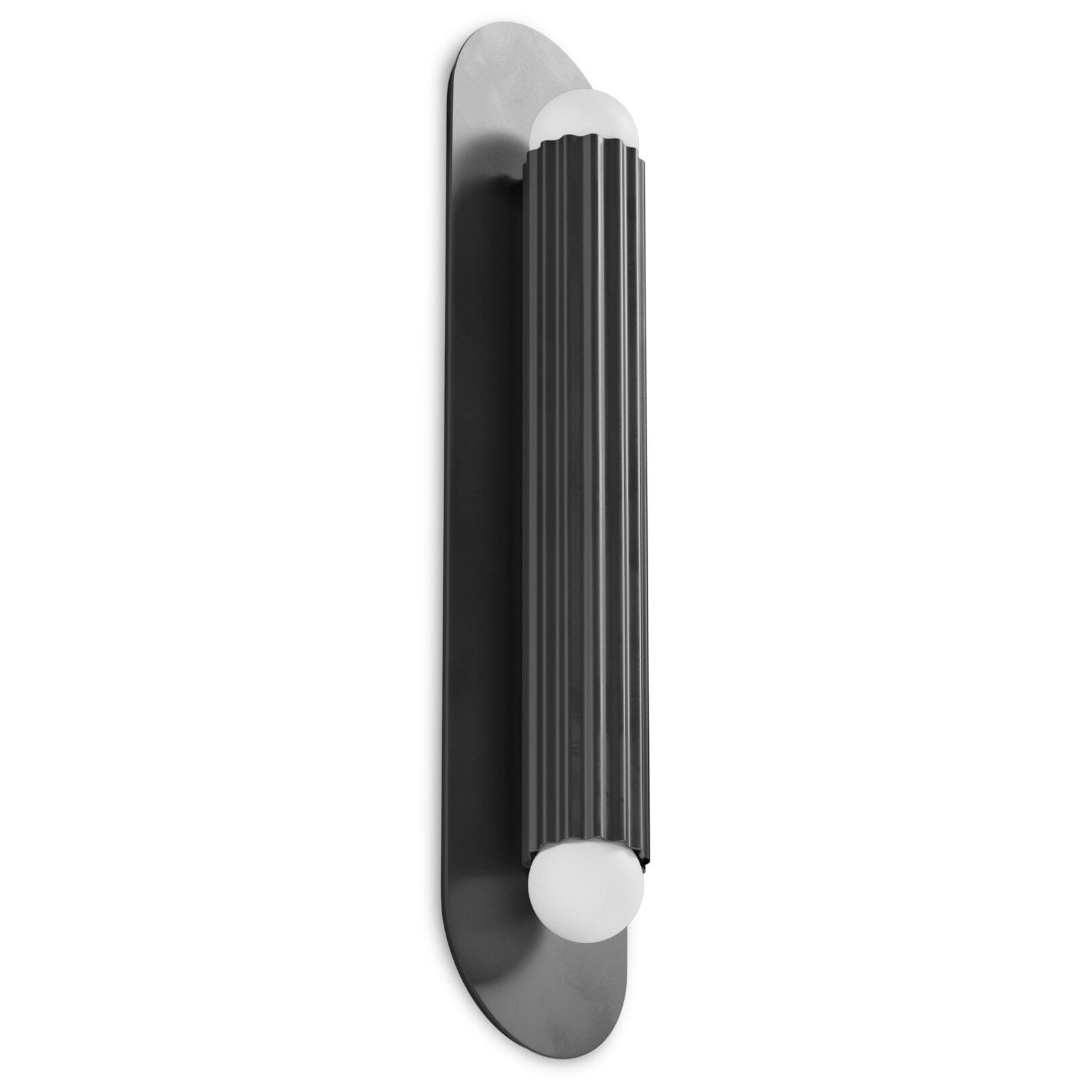 Four Hands Vesta Black Gunmetal Wall Sconce close-up detail